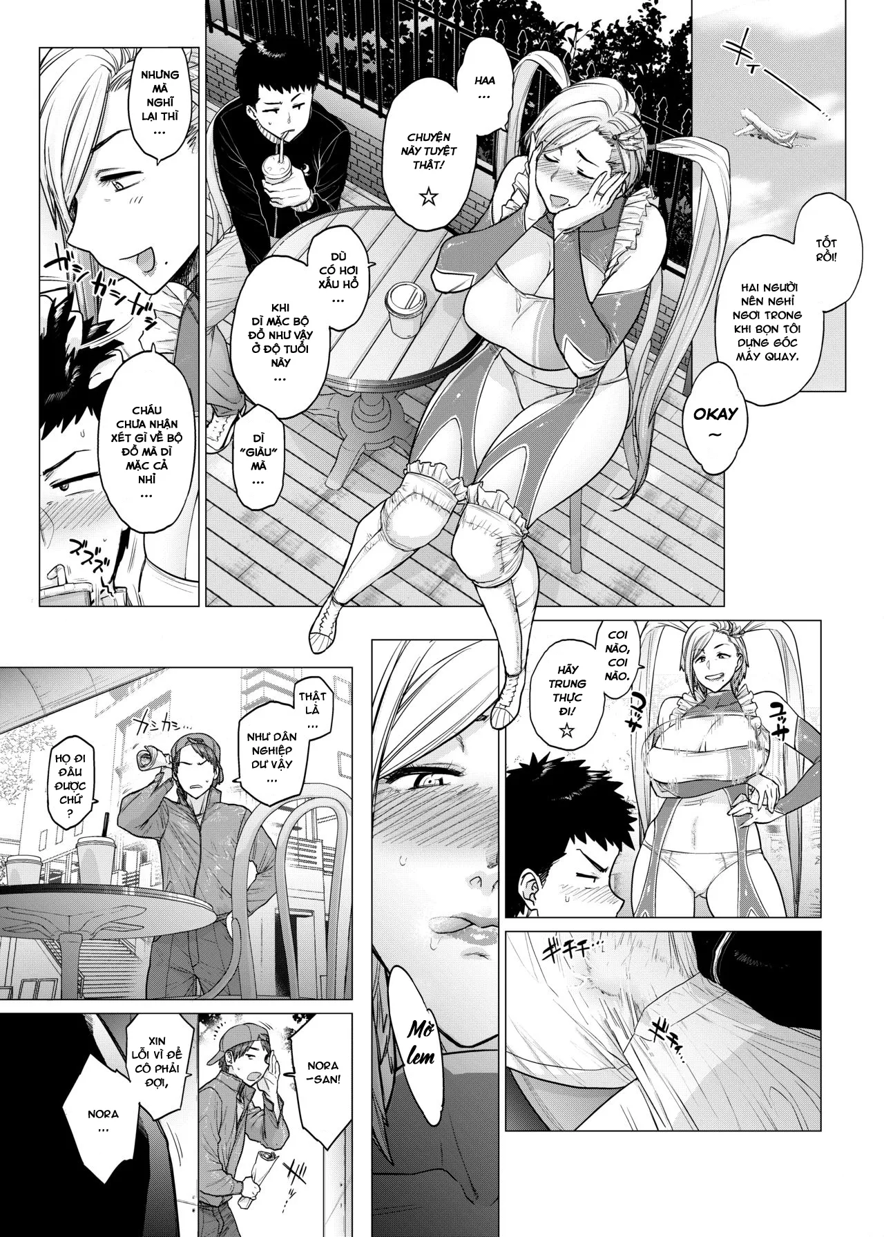 HentaiVN.net - Ảnh 7 - Why did you over the sea? [Why did you オーバー the sea?] - Oneshot