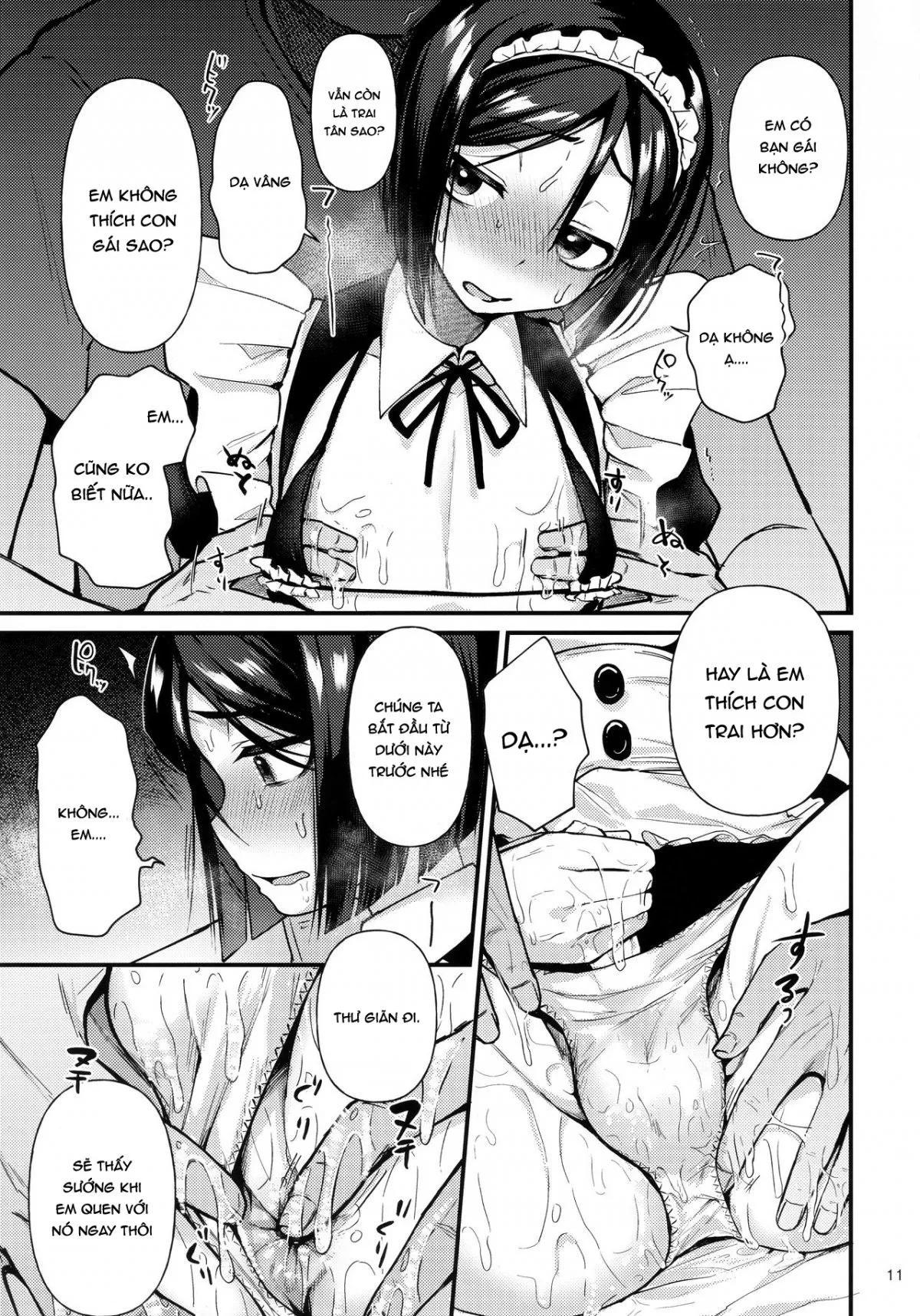HentaiVN.net - Ảnh 11 - Nonke Nano ni Josou Maid de AV Debut (Fate/Zero) [Even Though He's Straight, He's Making His Porn Debut As A Crossdressing Maid; Nonke Nano Ni Josou Maid De AV Debut | Even Though He's Straight, He's Making His Porn Debut As A Crossdressing Maid] - Oneshot