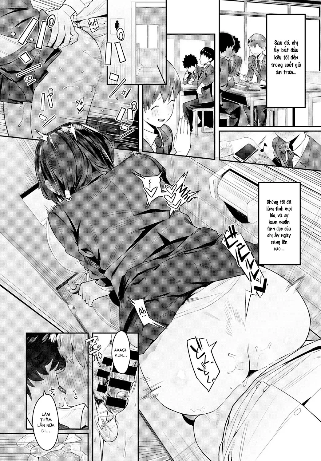 HentaiVN.net - Ảnh 12 - The Quiet Wolf [おとなしオオカミ; Sói thầm lặng] - Oneshot