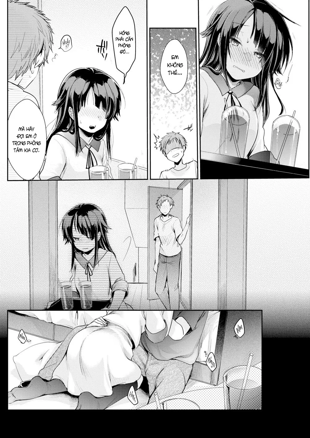 HentaiVN.net - Ảnh 4 - Tình Huống Khó Đỡ Của 3 Chị Em [Three Sister's Circumstances] - Oneshot