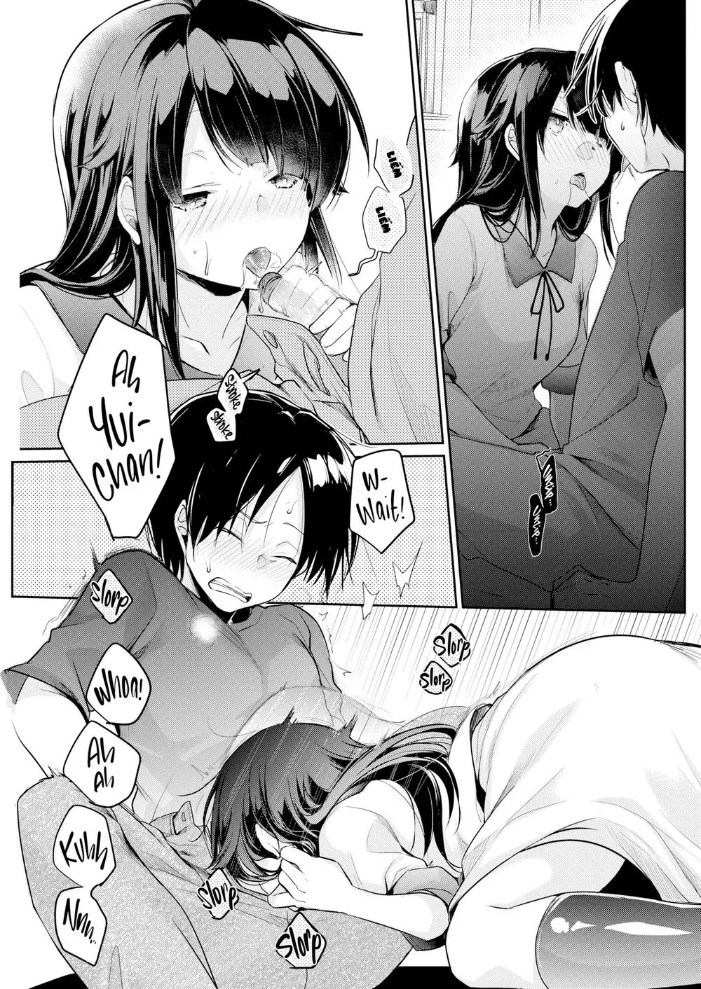 HentaiVN.net - Ảnh 5 - Tình Huống Khó Đỡ Của 3 Chị Em [Three Sister's Circumstances] - Oneshot