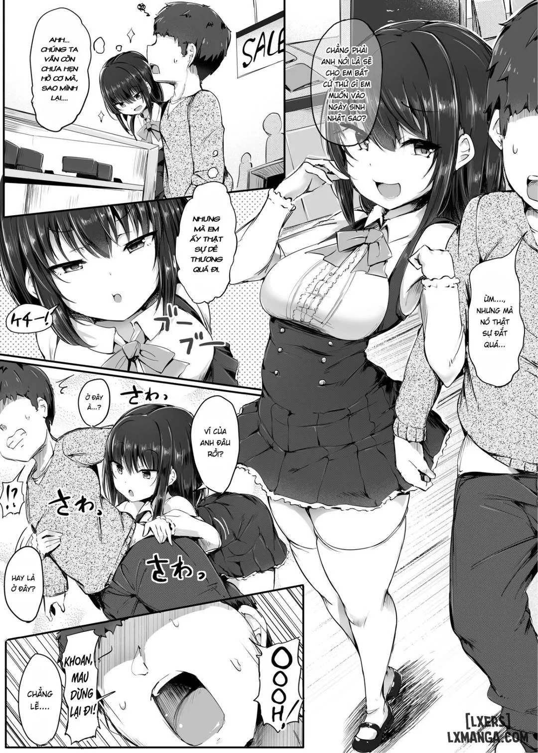 HentaiVN.net - Ảnh 10 - Em sẽ biến anh thành ví của Yuri - oneshot