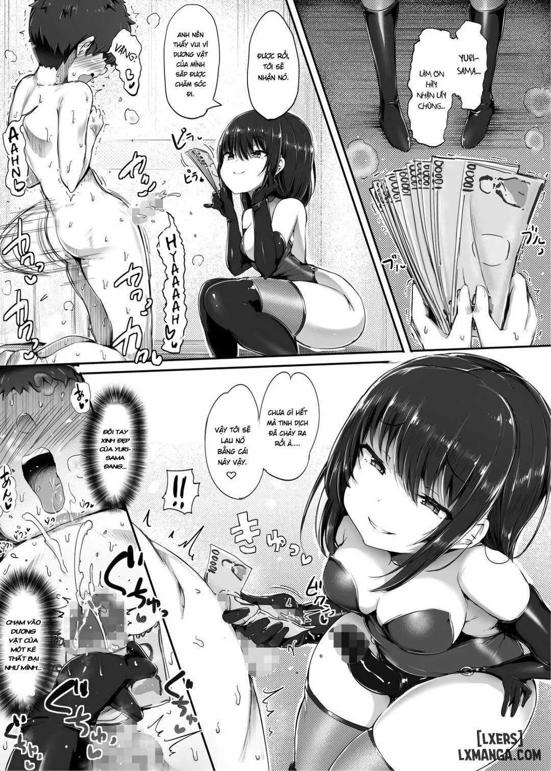 HentaiVN.net - Ảnh 28 - Em sẽ biến anh thành ví của Yuri - oneshot