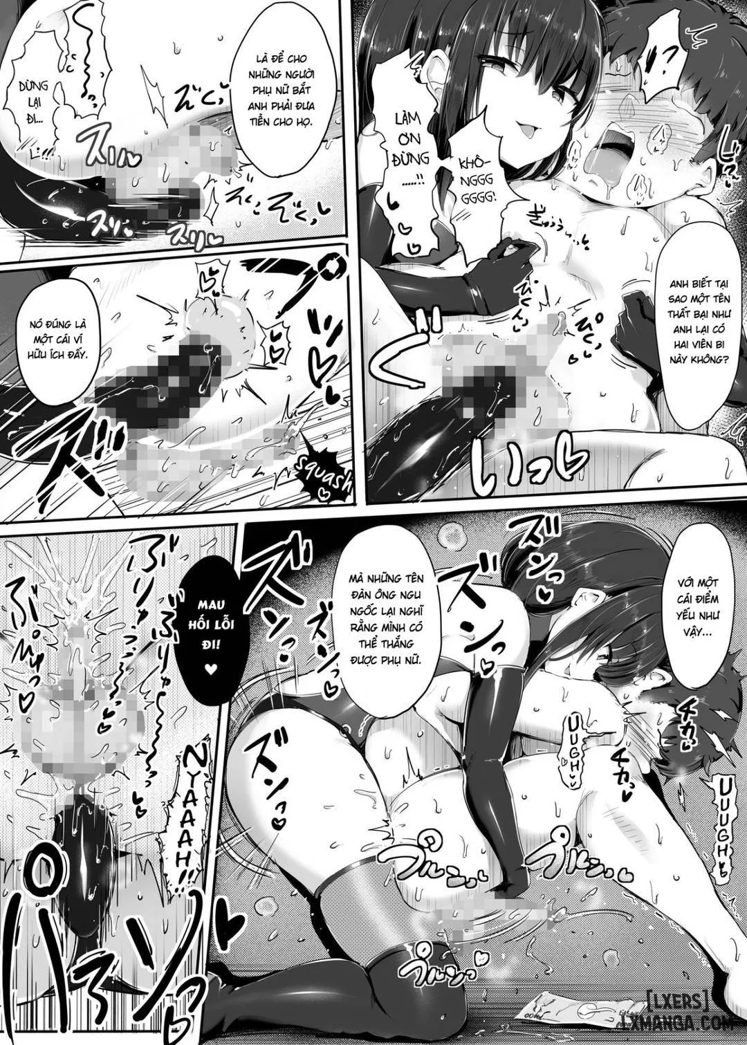 HentaiVN.net - Ảnh 29 - Em sẽ biến anh thành ví của Yuri - oneshot