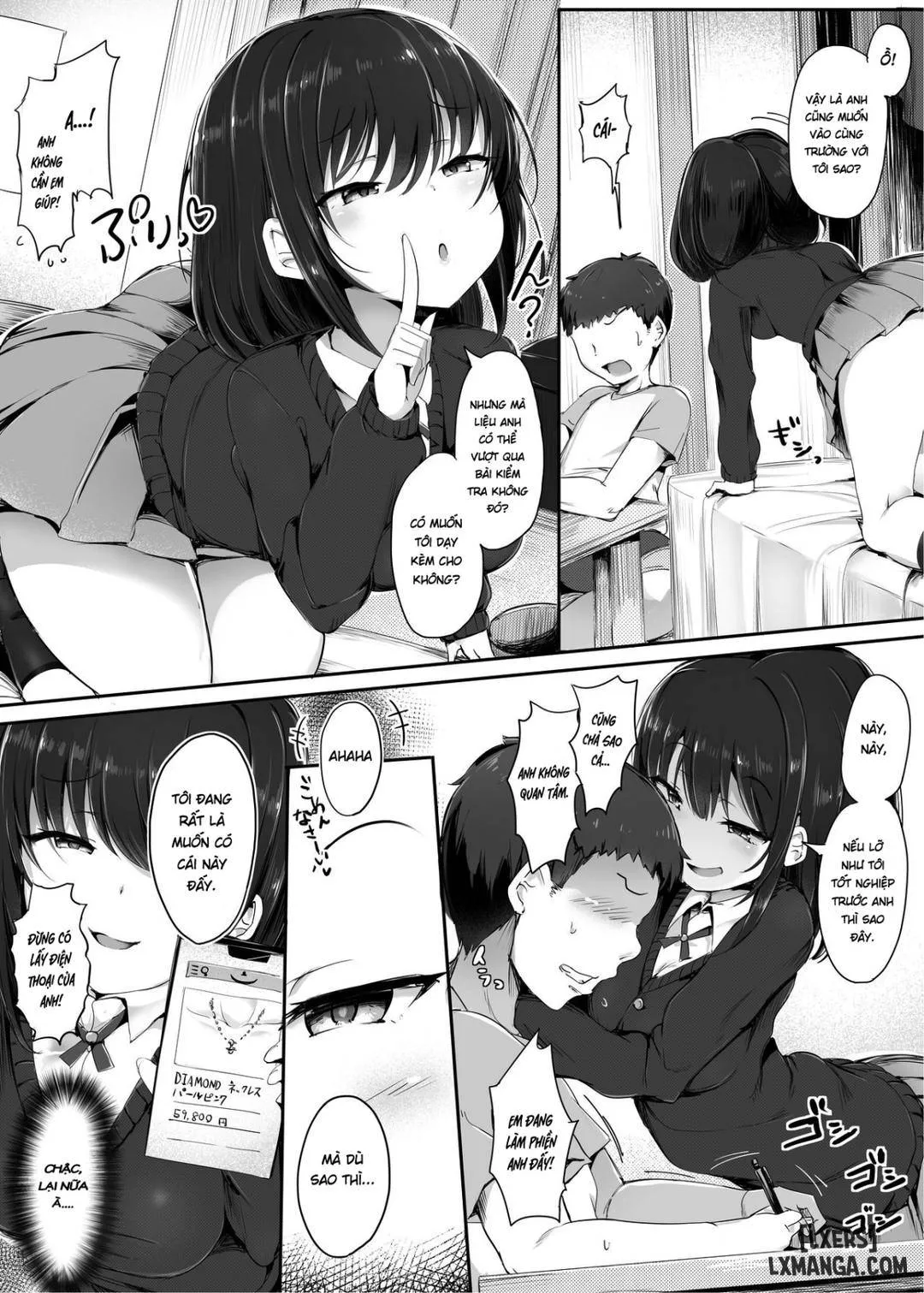 HentaiVN.net - Ảnh 5 - Em sẽ biến anh thành ví của Yuri - oneshot
