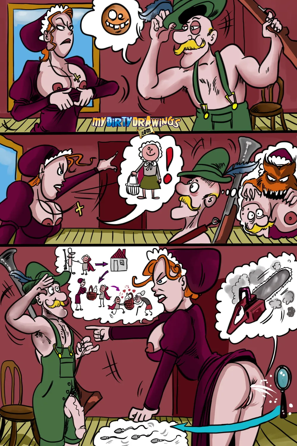 HentaiVN.net - Ảnh 12 - Red Riding Hoe - Artist CG