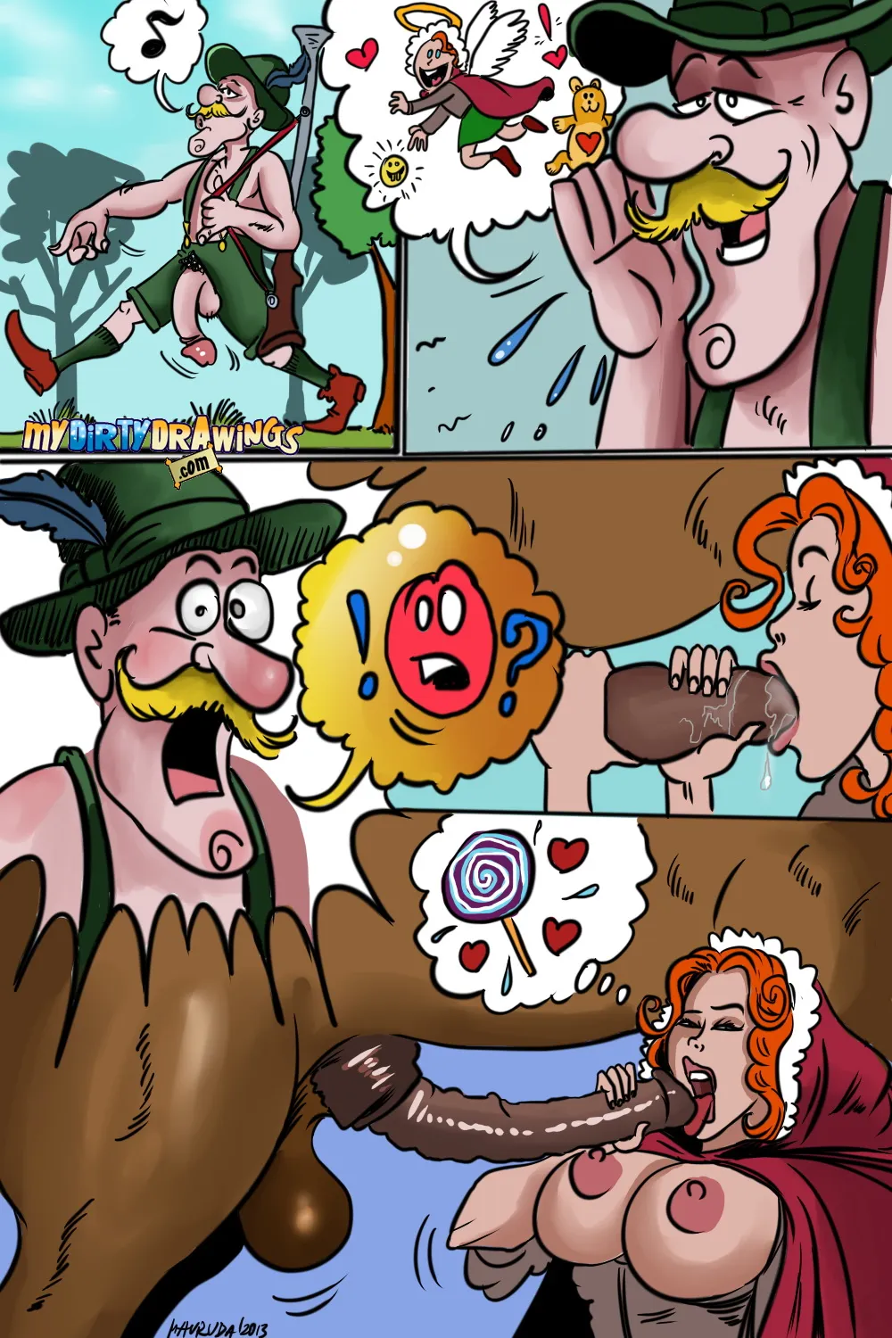 HentaiVN.net - Ảnh 15 - Red Riding Hoe - Artist CG