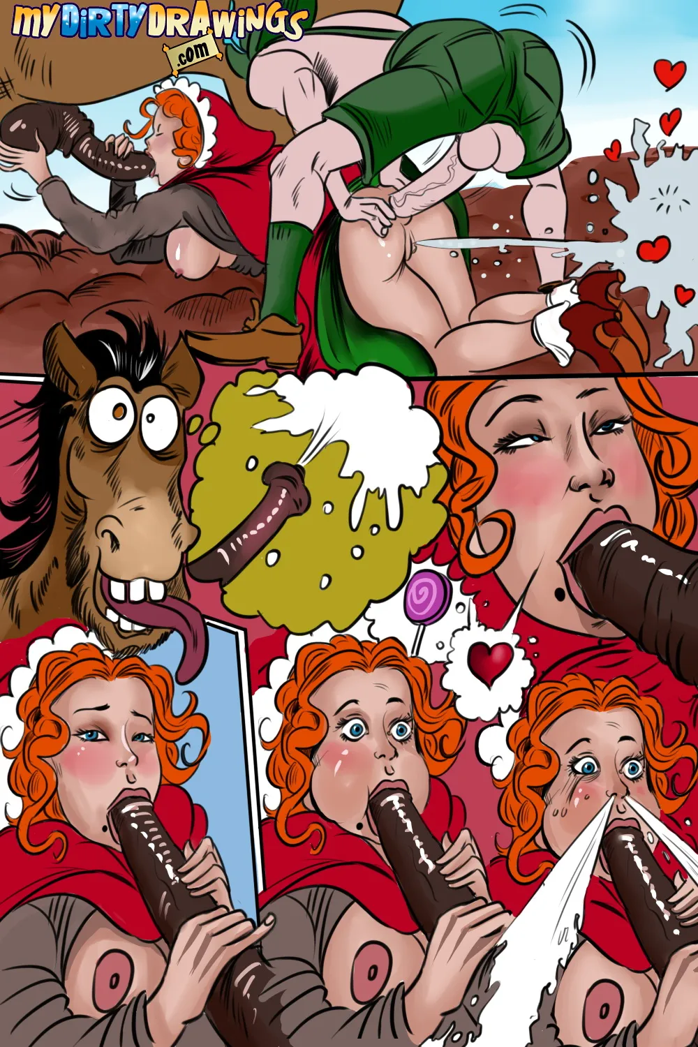 HentaiVN.net - Ảnh 19 - Red Riding Hoe - Artist CG