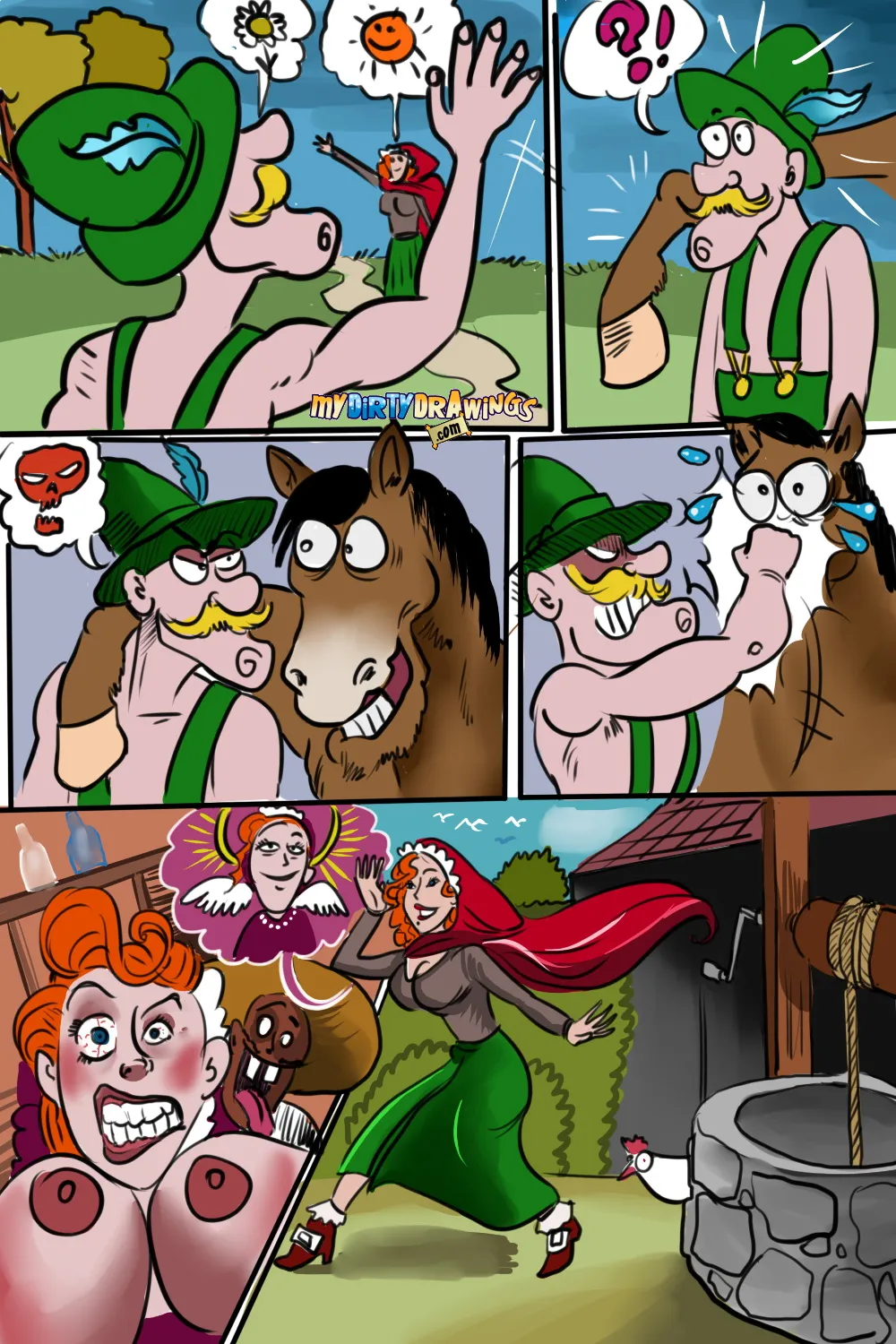 HentaiVN.net - Ảnh 27 - Red Riding Hoe - Artist CG