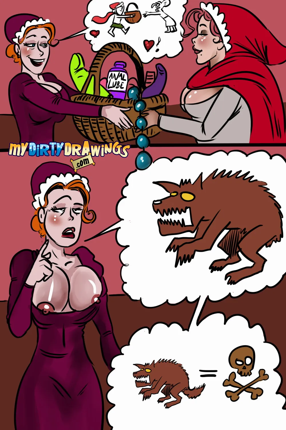 HentaiVN.net - Ảnh 28 - Red Riding Hoe - Artist CG