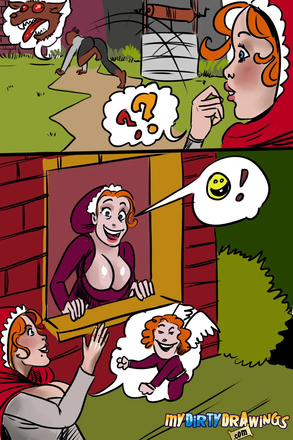 HentaiVN.net - Ảnh 37 - Red Riding Hoe - Artist CG