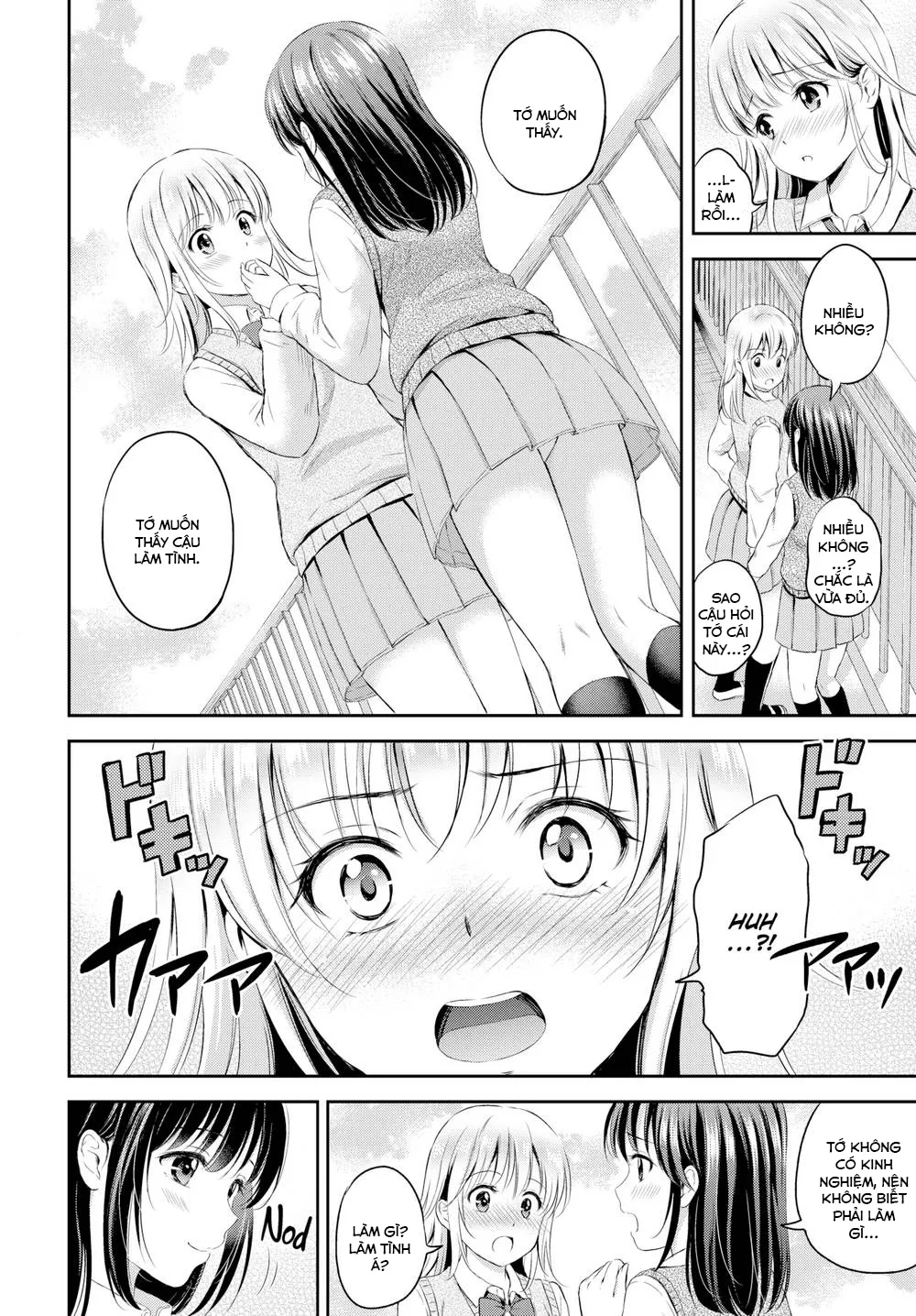 HentaiVN.net - Ảnh 7 - Những mối tình lãng mạn [Their Romantic Relationship] - Chap 2