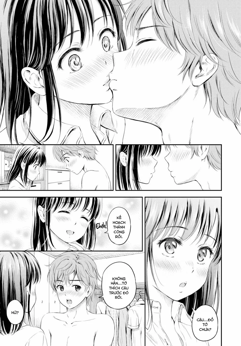 HentaiVN.net - Ảnh 12 - Những mối tình lãng mạn [Their Romantic Relationship] - Chap 4