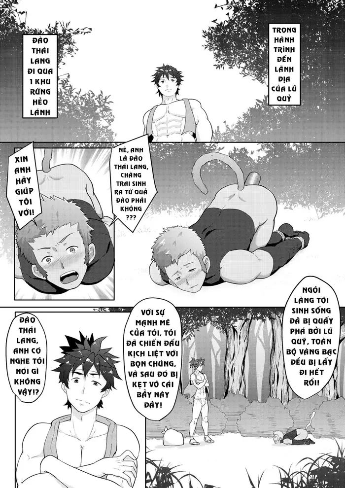 HentaiVN.net - Ảnh 11 - Cuộc phiêu lưu của Đào Thái Lang - Oneshot