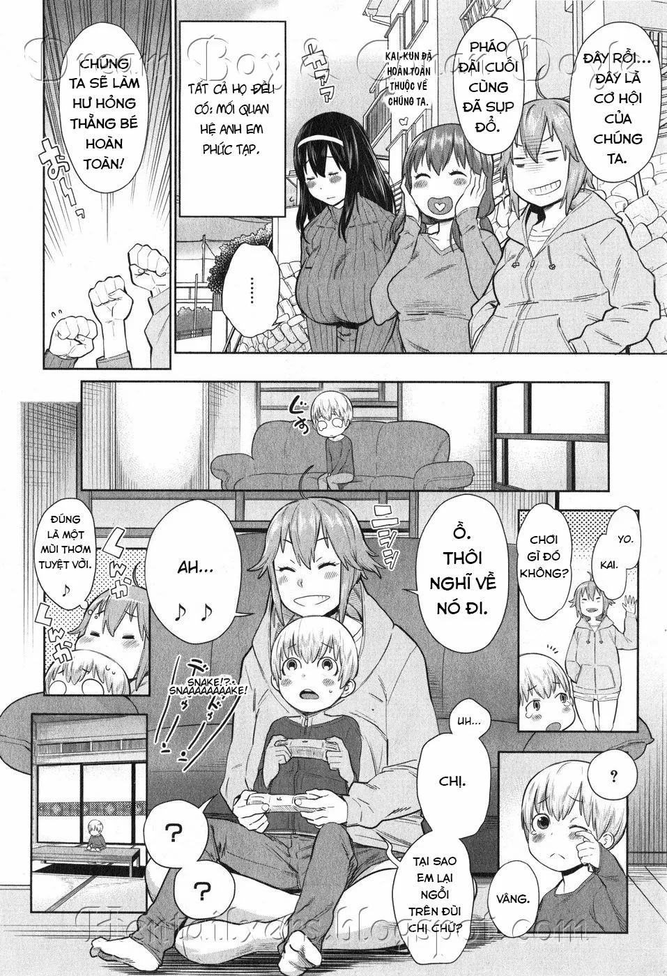 HentaiVN.net - Ảnh 4 - Onee-chan Mama no Funtou - Oneshot