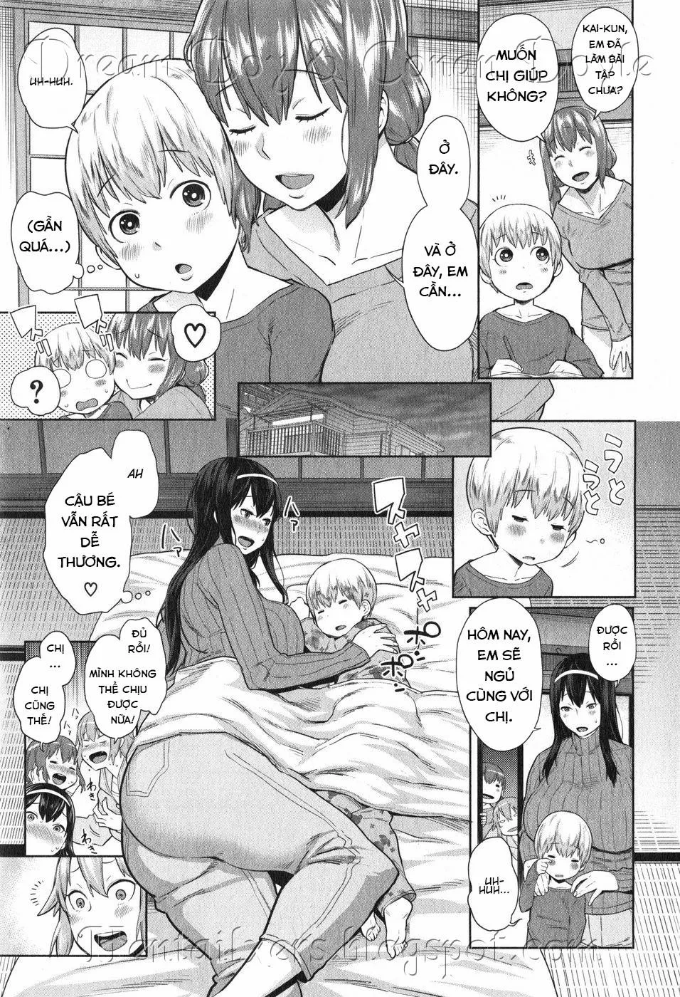 HentaiVN.net - Ảnh 5 - Onee-chan Mama no Funtou - Oneshot