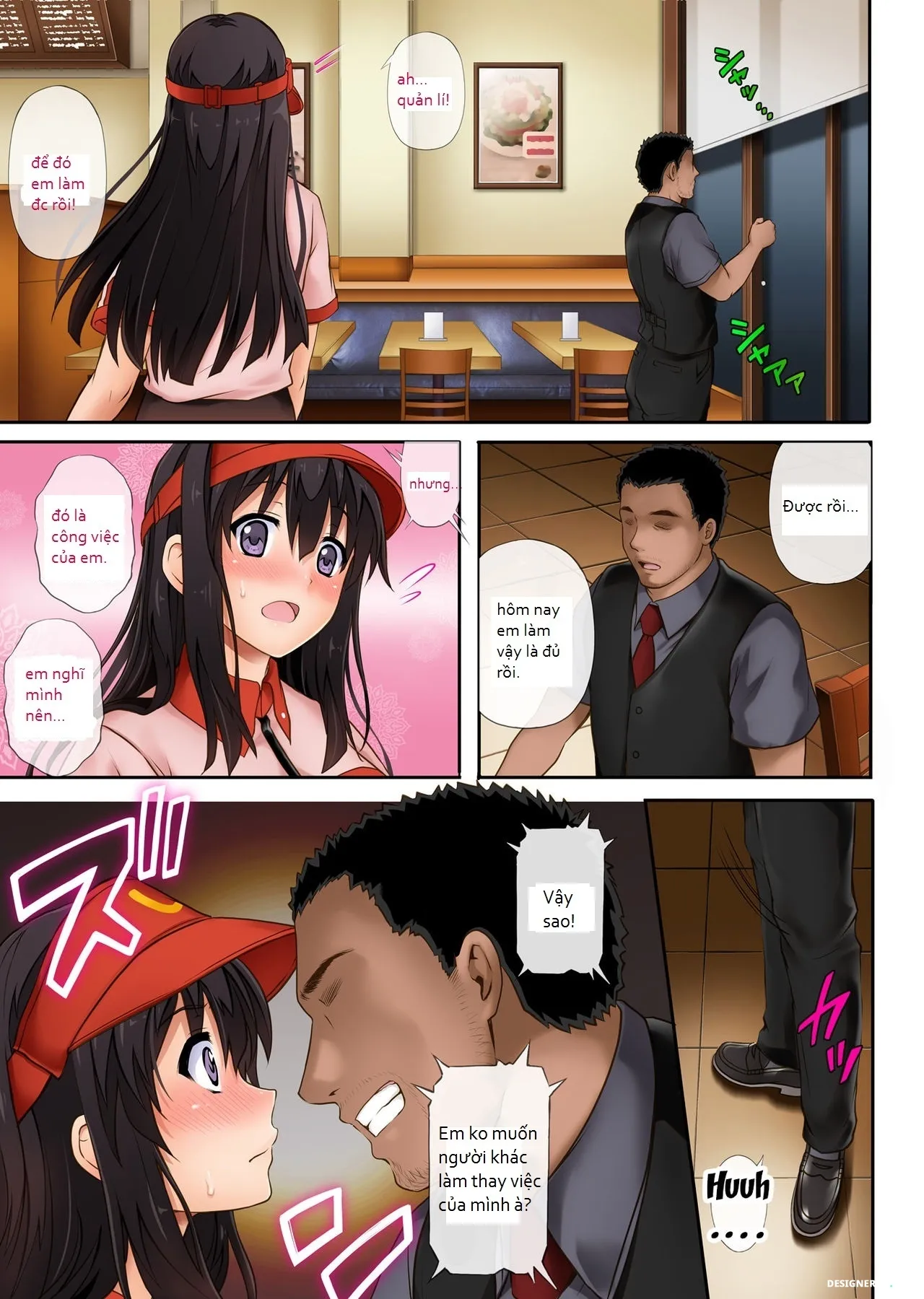 HentaiVN.net - Ảnh 15 - Quản lí, tôi và anh ấy. [Kare to Watashi to Tenchou no Shinya Kinmu] - Chap 1