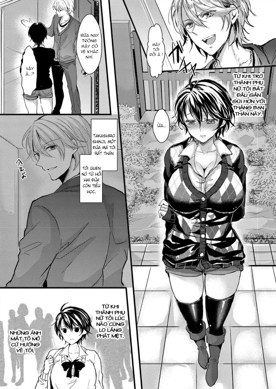 HentaiVN.net - Ảnh 4 - Nyotaika Inkou Housei [女体化淫行放精] - Oneshot