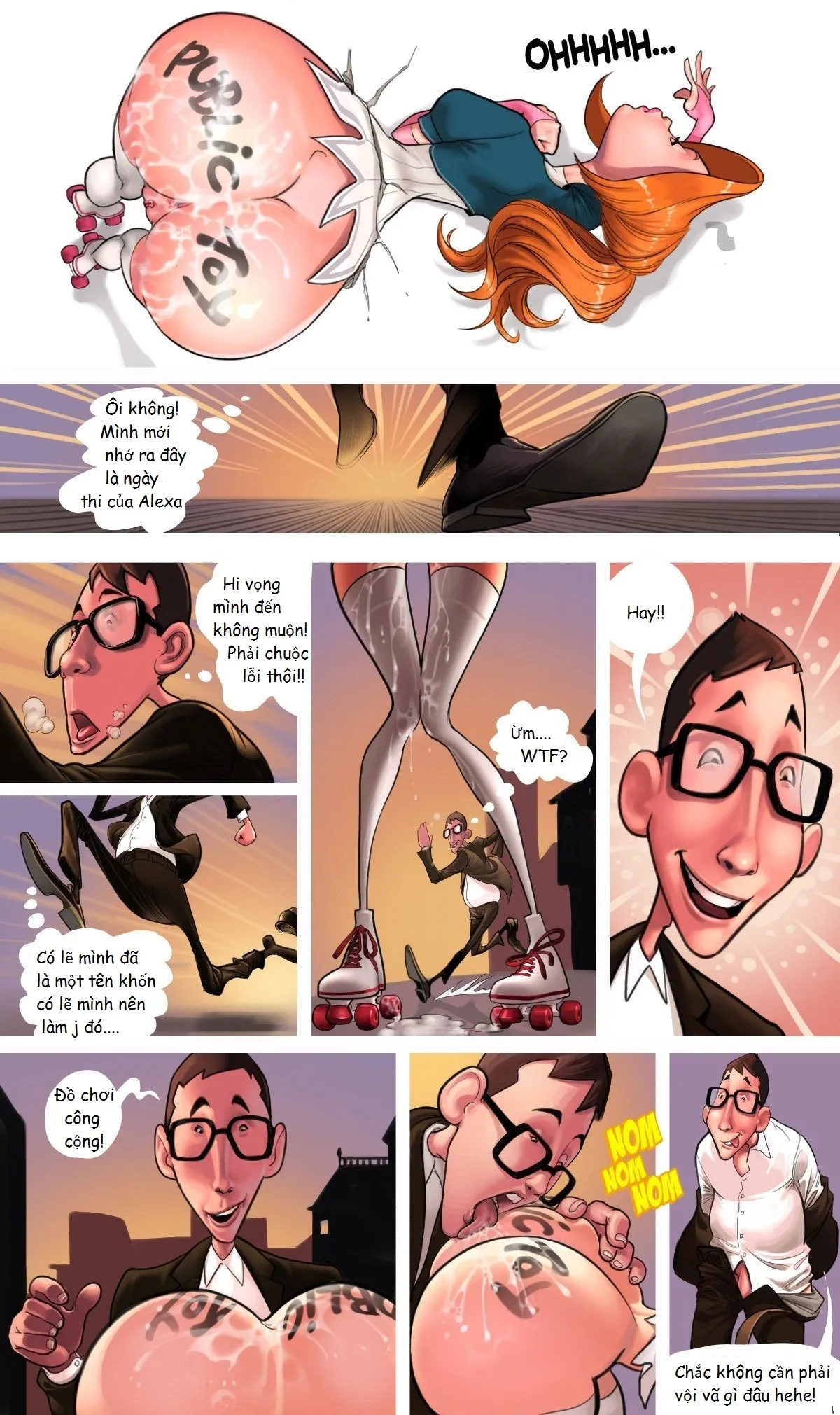 HentaiVN.net - Ảnh 18 - MY DREAMS OF ALEXA - Chap 2