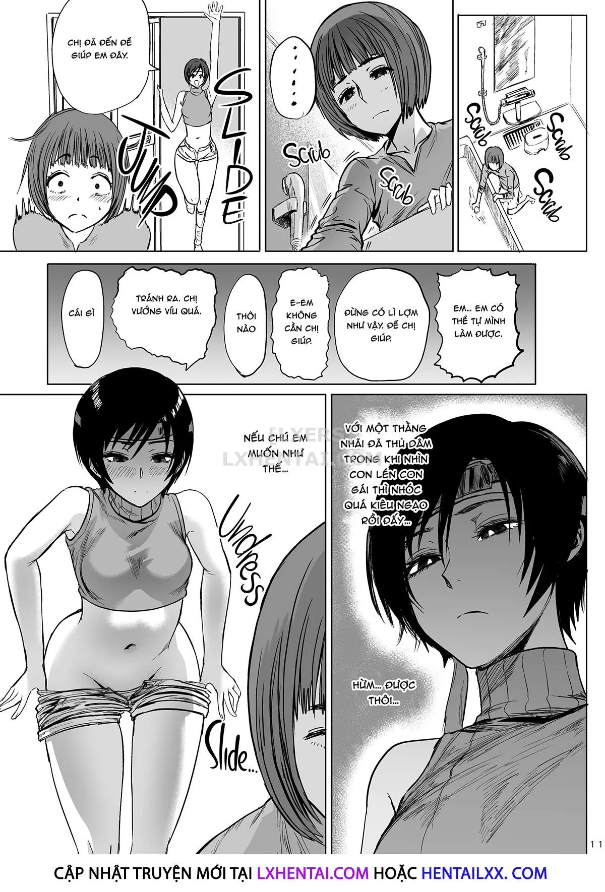 HentaiVN.net - Ảnh 15 - Shinobi No Musume Wa Ijiritai Zakari [Shlick-Crazy Ninja] - Chap 2