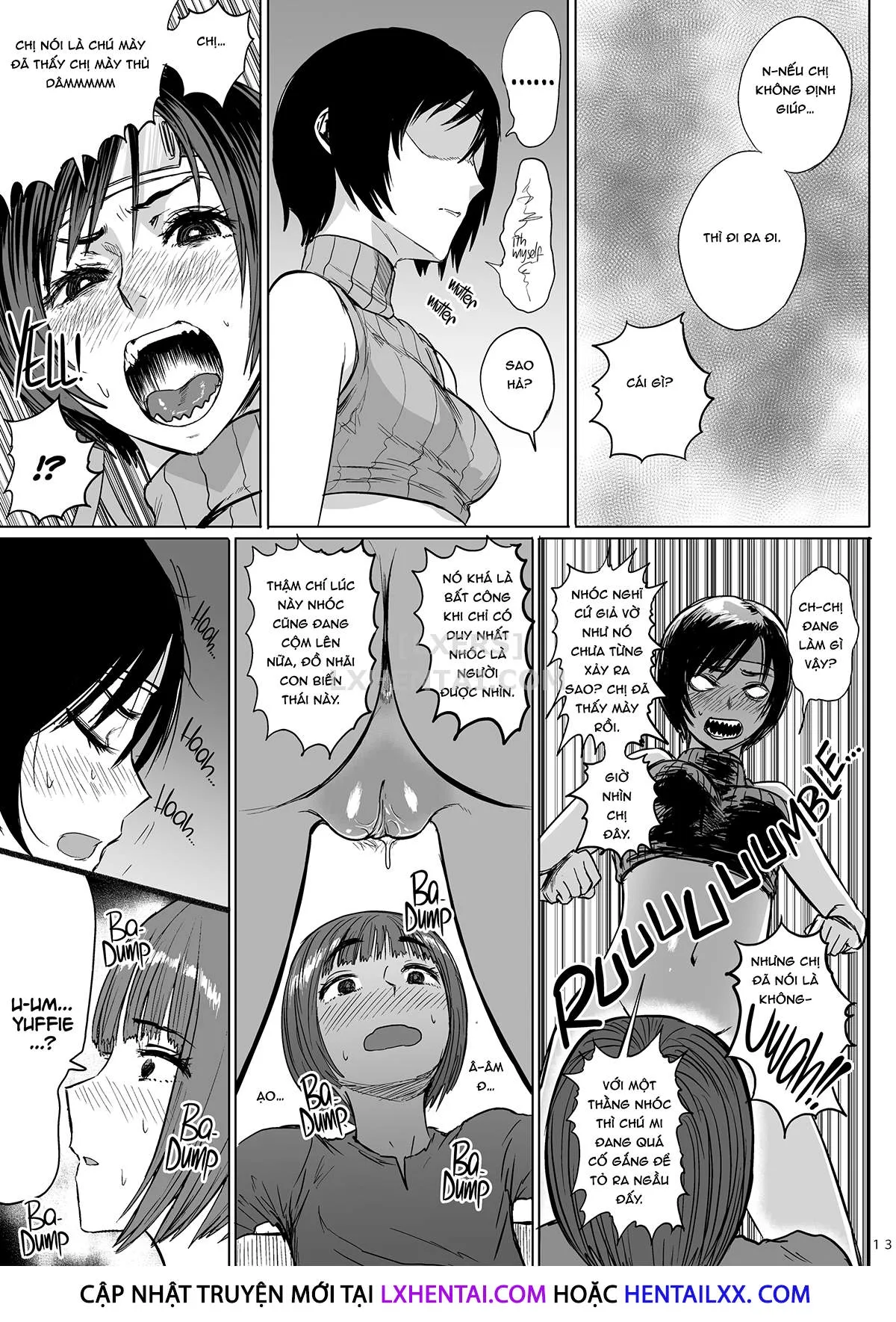 HentaiVN.net - Ảnh 17 - Shinobi No Musume Wa Ijiritai Zakari [Shlick-Crazy Ninja] - Chap 2
