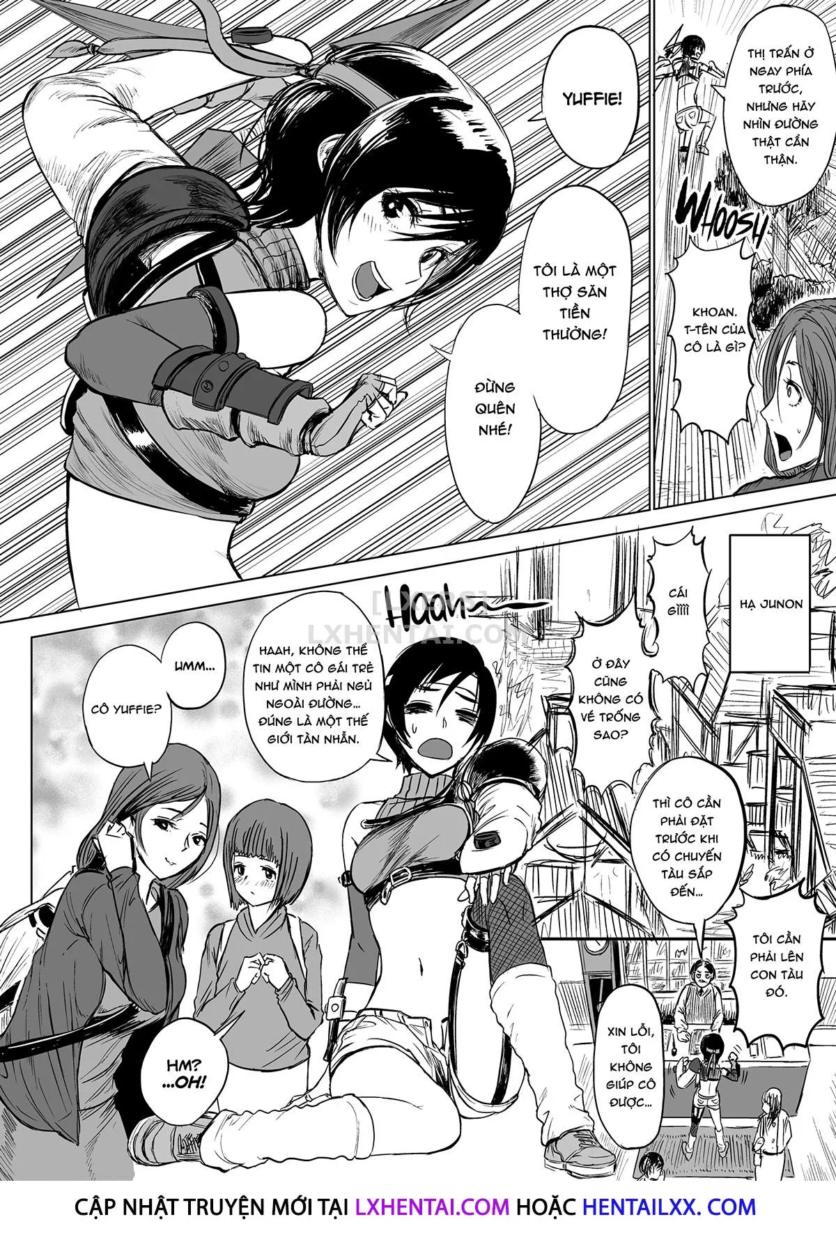 HentaiVN.net - Ảnh 6 - Shinobi No Musume Wa Ijiritai Zakari [Shlick-Crazy Ninja] - Chap 2