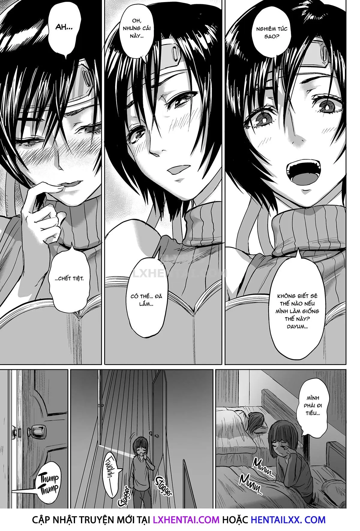HentaiVN.net - Ảnh 9 - Shinobi No Musume Wa Ijiritai Zakari [Shlick-Crazy Ninja] - Chap 2