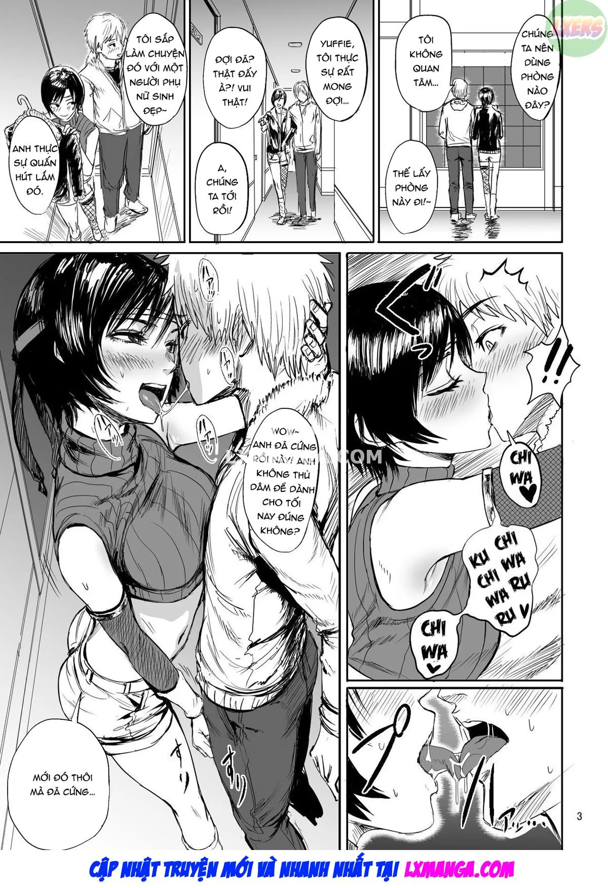 HentaiVN.net - Ảnh 7 - Shinobi No Musume Wa Ijiritai Zakari [Shlick-Crazy Ninja] - Chap 3 - Kansei Shimashita Ban