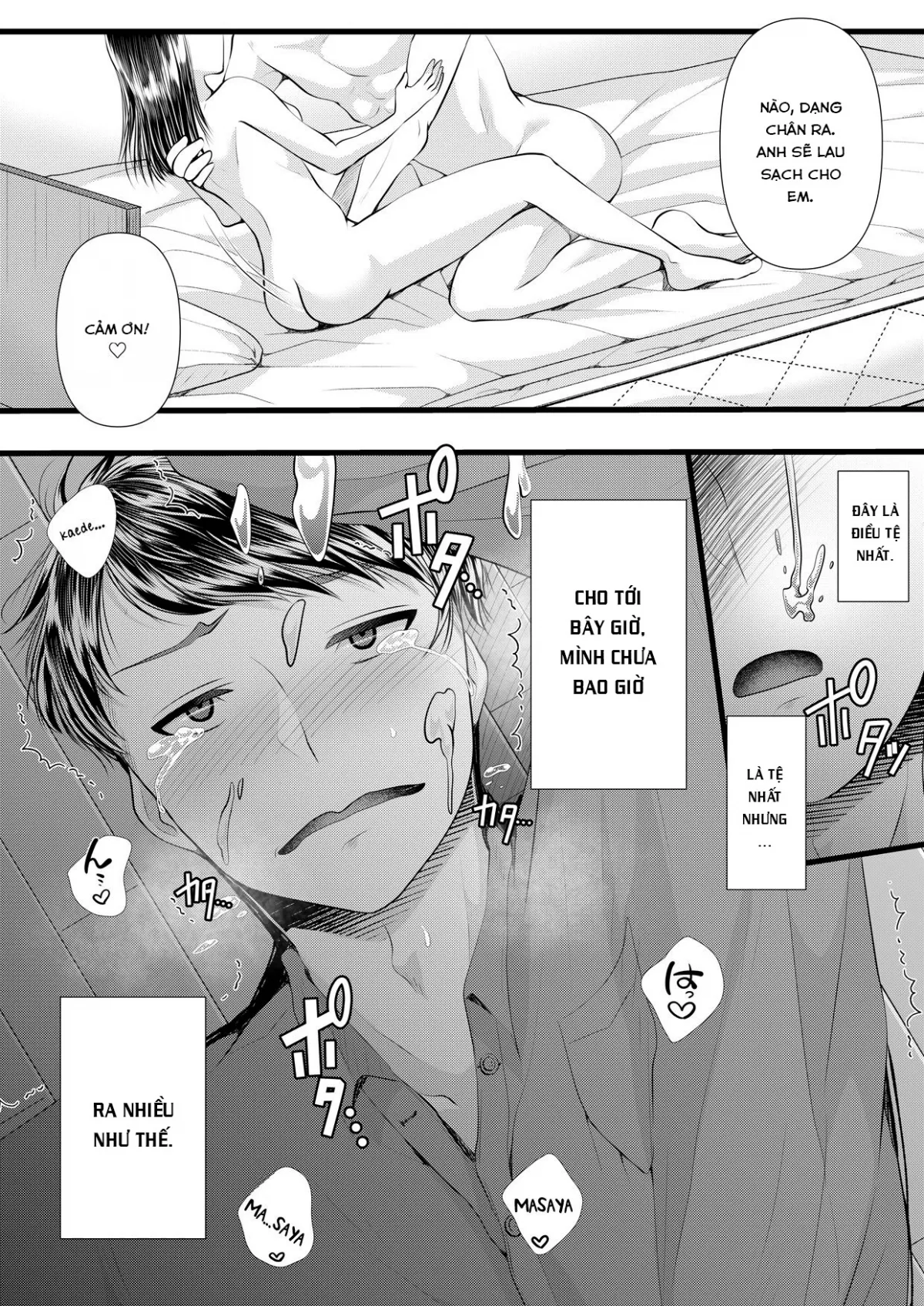 HentaiVN.net - Ảnh 48 - Hajimete no Netorare Maso-ka Choukyou 3 ~Bed no Shita Hen~ [My First Cuckold Masochist Training 3] - Oneshot