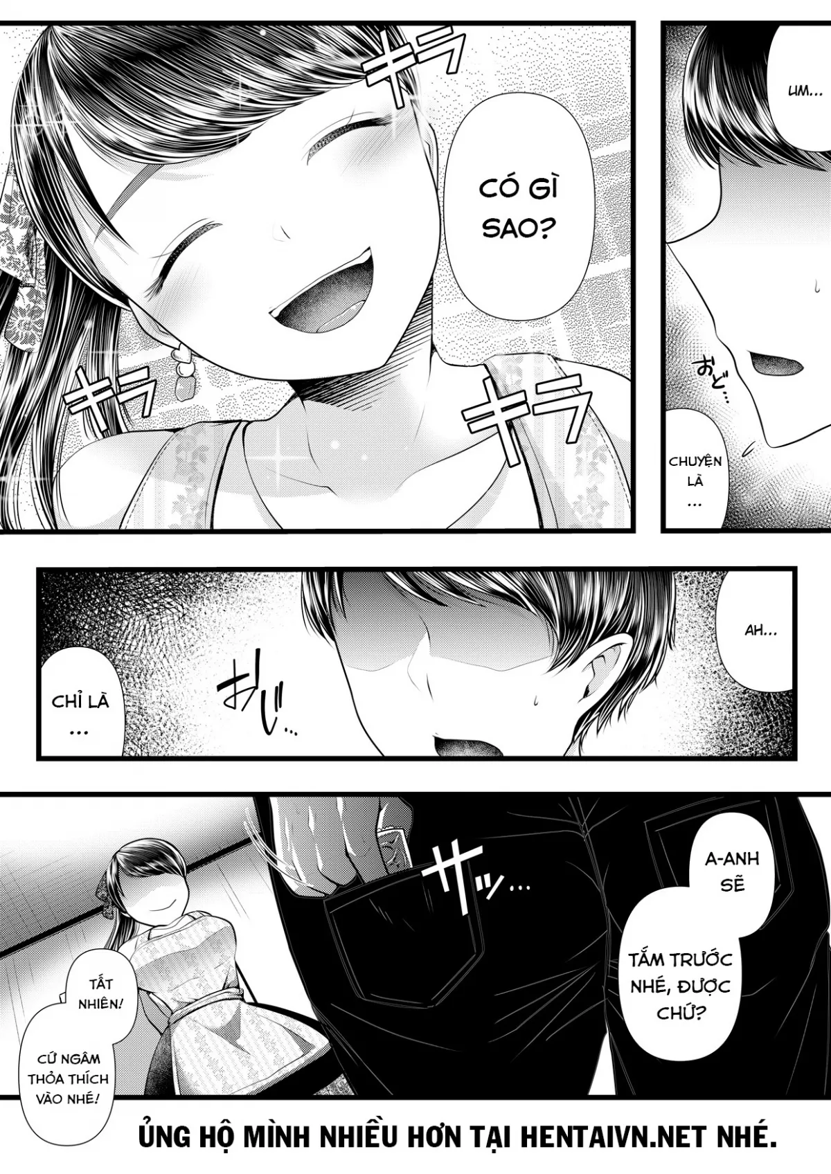 HentaiVN.net - Ảnh 55 - Hajimete no Netorare Maso-ka Choukyou 3 ~Bed no Shita Hen~ [My First Cuckold Masochist Training 3] - Oneshot