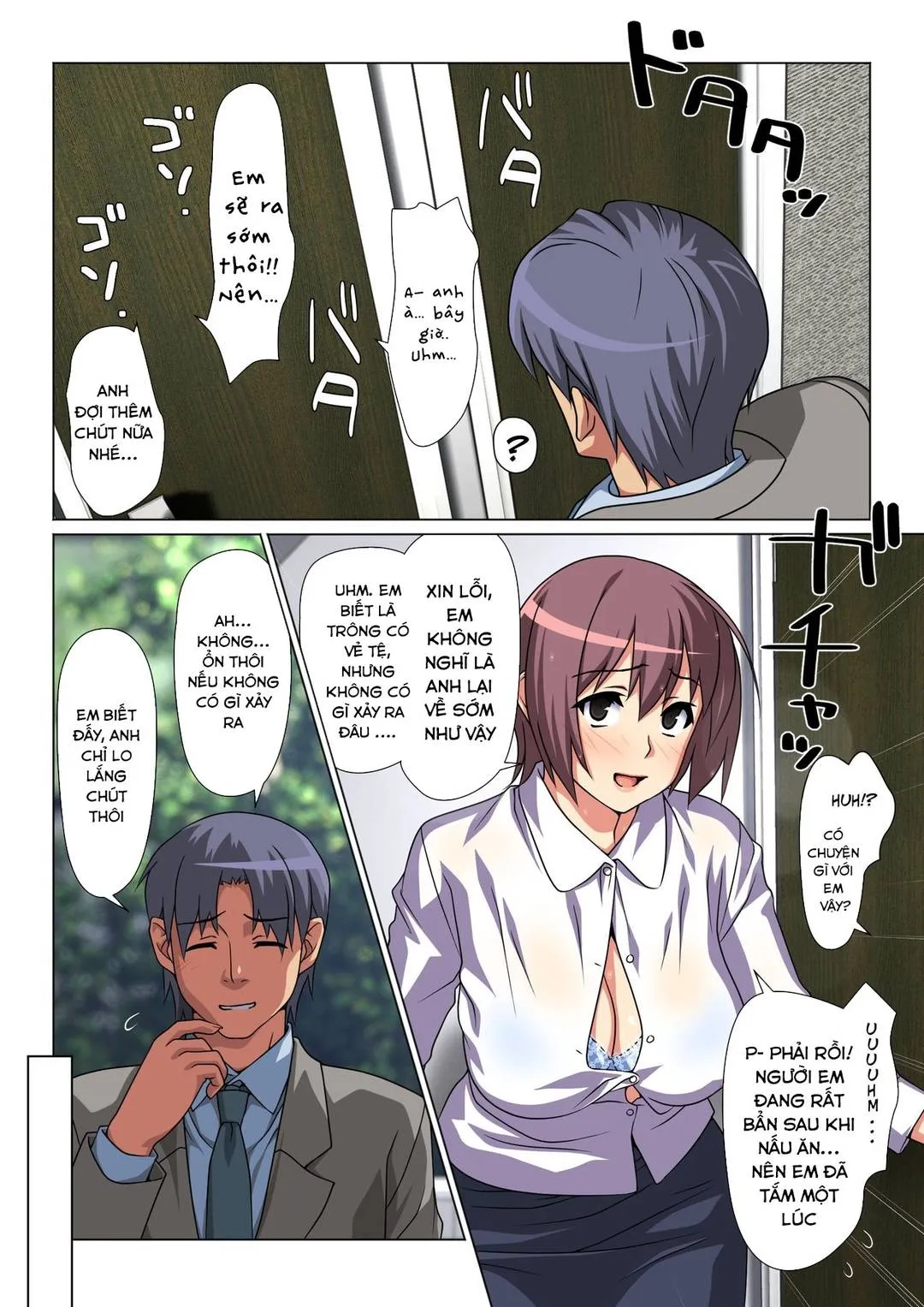 HentaiVN.net - Ảnh 20 - Sometimes, I'm His Wife [Tokidoki Watashi, Kono Hito No Oku-San Ni Natte Imasu] - Oneshot