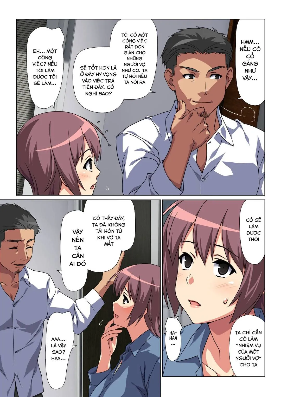 HentaiVN.net - Ảnh 4 - Sometimes, I'm His Wife [Tokidoki Watashi, Kono Hito No Oku-San Ni Natte Imasu] - Oneshot