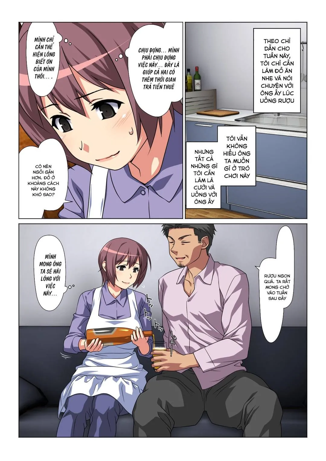 HentaiVN.net - Ảnh 8 - Sometimes, I'm His Wife [Tokidoki Watashi, Kono Hito No Oku-San Ni Natte Imasu] - Oneshot
