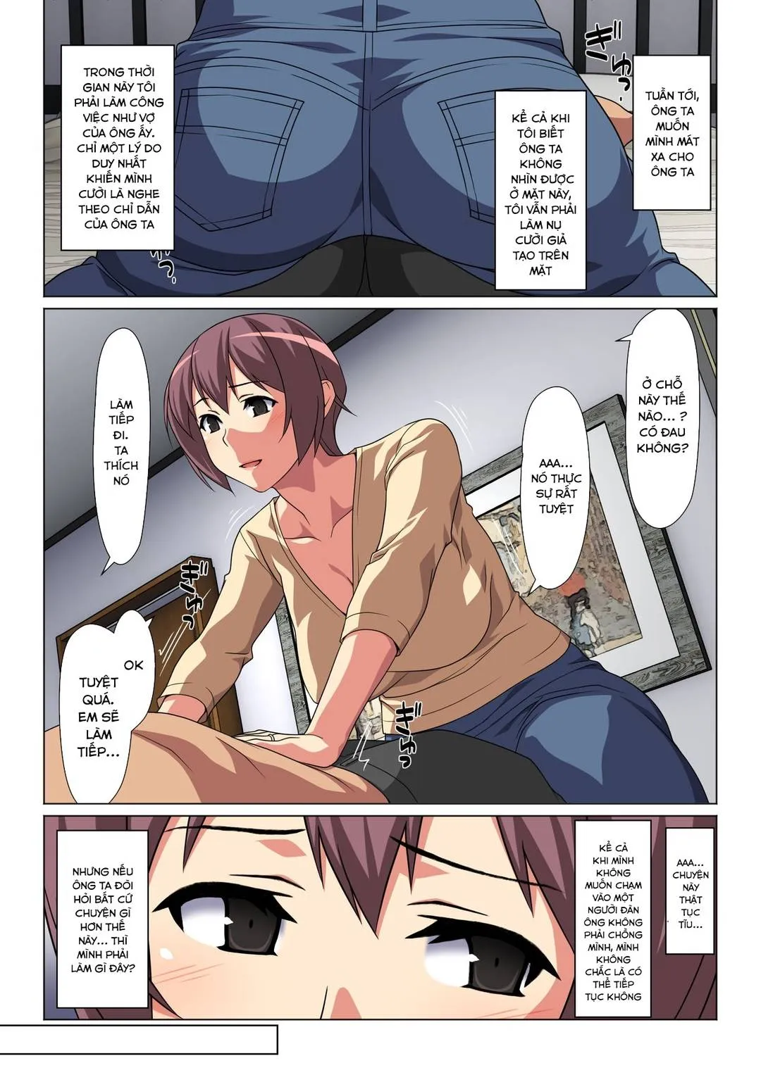 HentaiVN.net - Ảnh 9 - Sometimes, I'm His Wife [Tokidoki Watashi, Kono Hito No Oku-San Ni Natte Imasu] - Oneshot