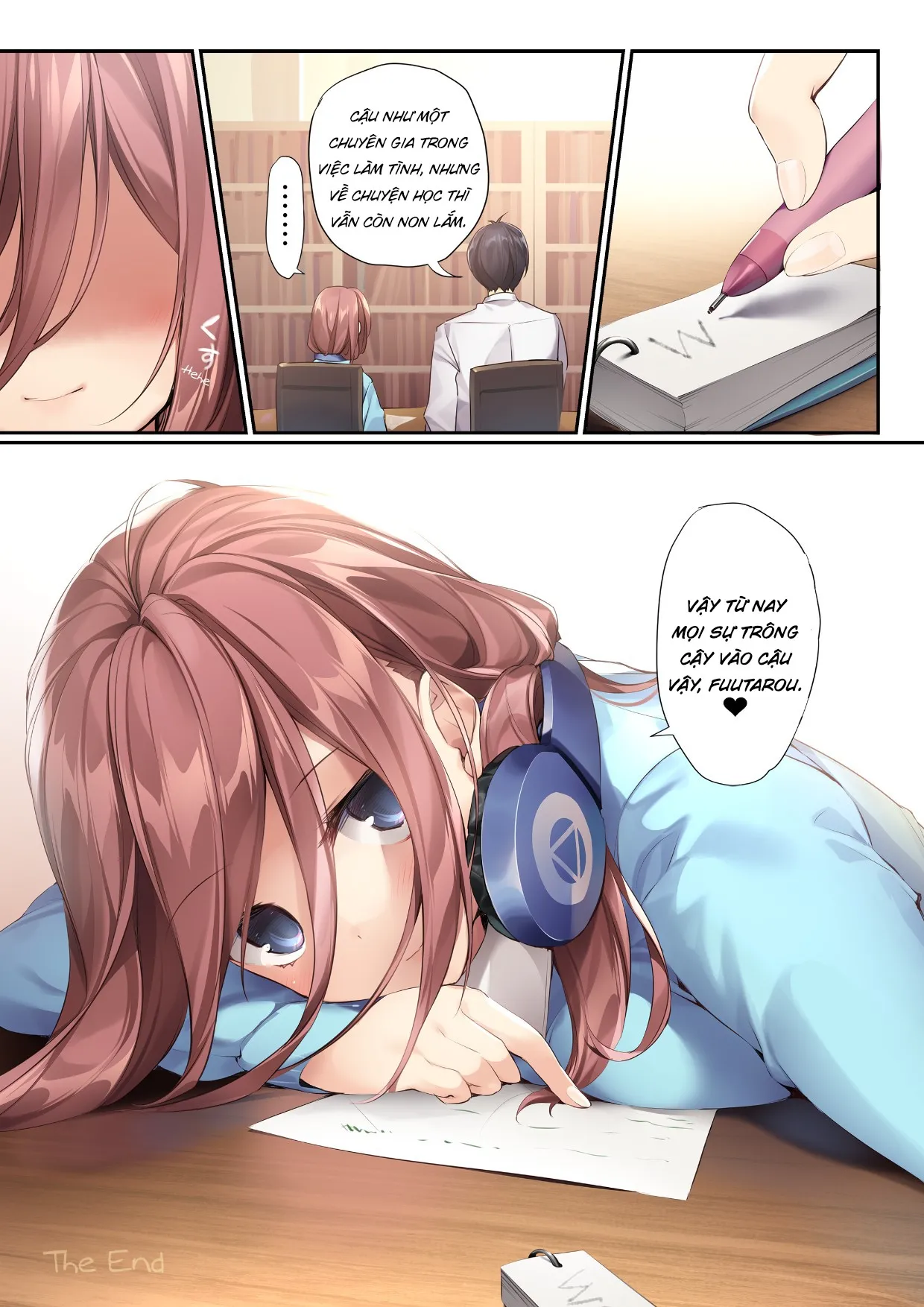 HentaiVN.net - Ảnh 26 - A book Miku has it her way - Oneshot