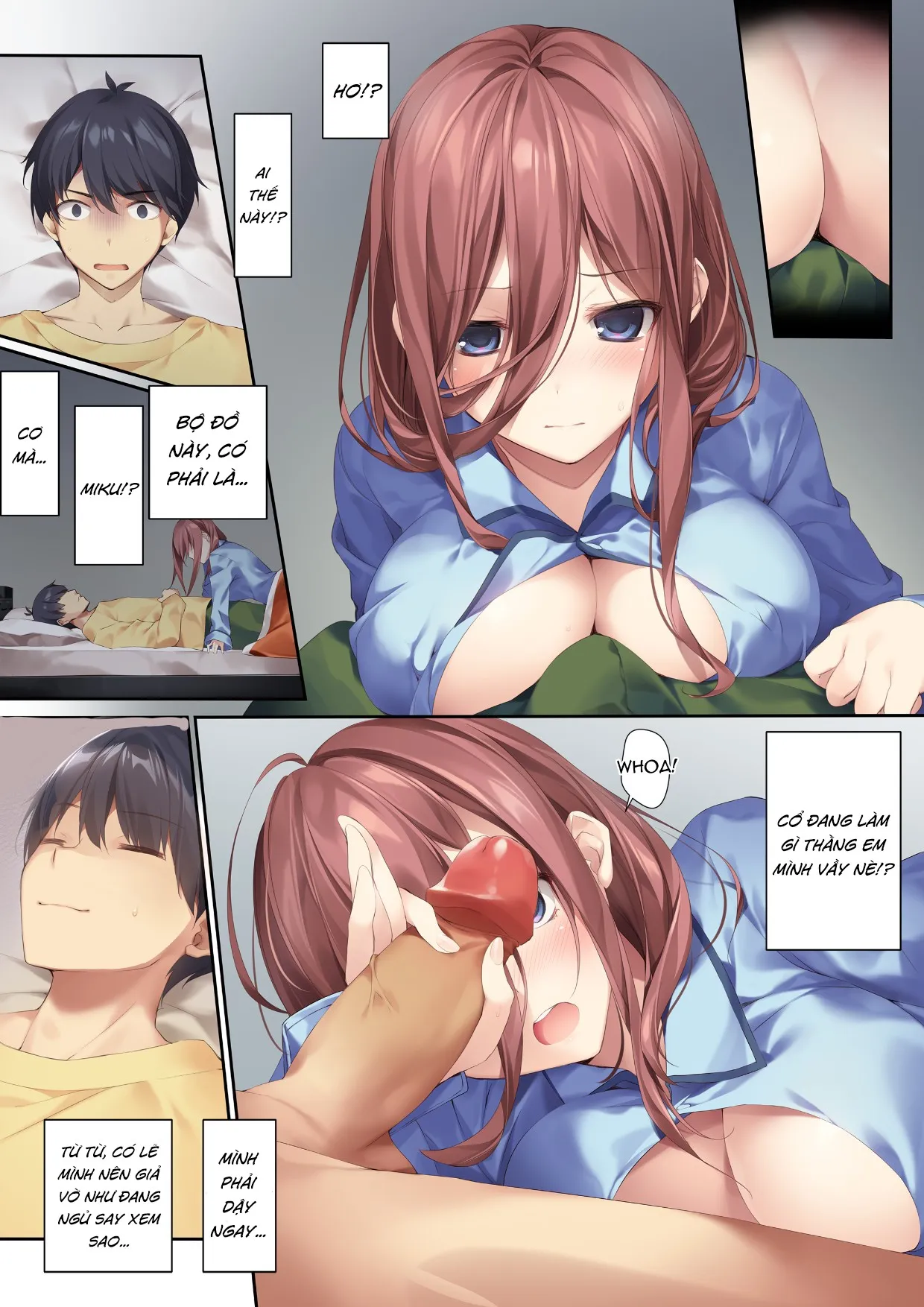 HentaiVN.net - Ảnh 3 - A book Miku has it her way - Oneshot