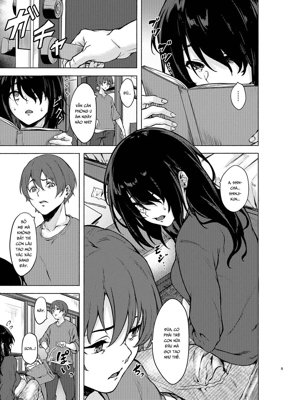 HentaiVN.net - Ảnh 4 - Không có con cu cậu chẳng làm được gì nhỉ? [InCha JD Saimin de Chinko no Shihaiken Ubawarechattara, Shin-chan Nannimo Dekinai ne?] - Oneshot