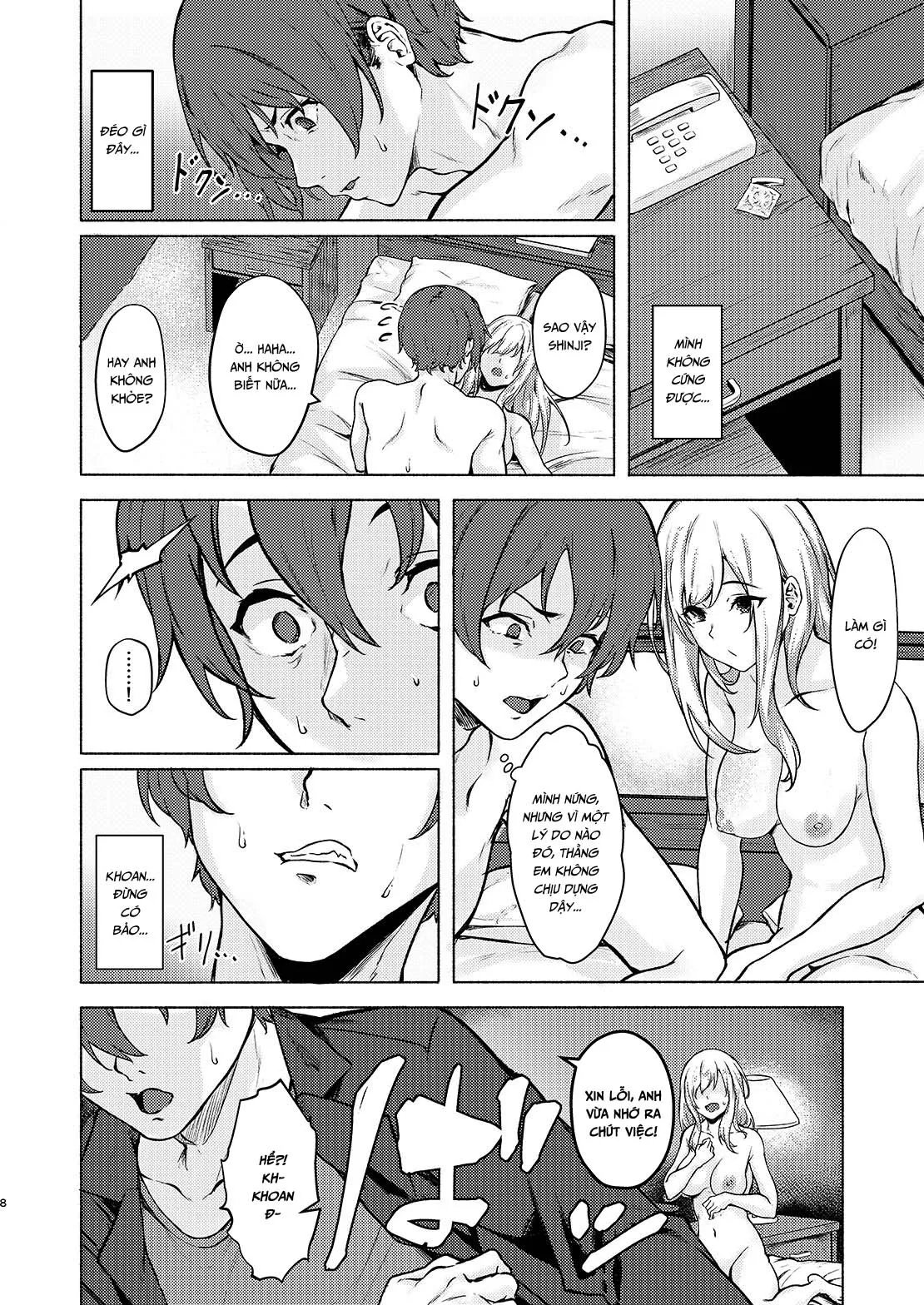 HentaiVN.net - Ảnh 7 - Không có con cu cậu chẳng làm được gì nhỉ? [InCha JD Saimin de Chinko no Shihaiken Ubawarechattara, Shin-chan Nannimo Dekinai ne?] - Oneshot