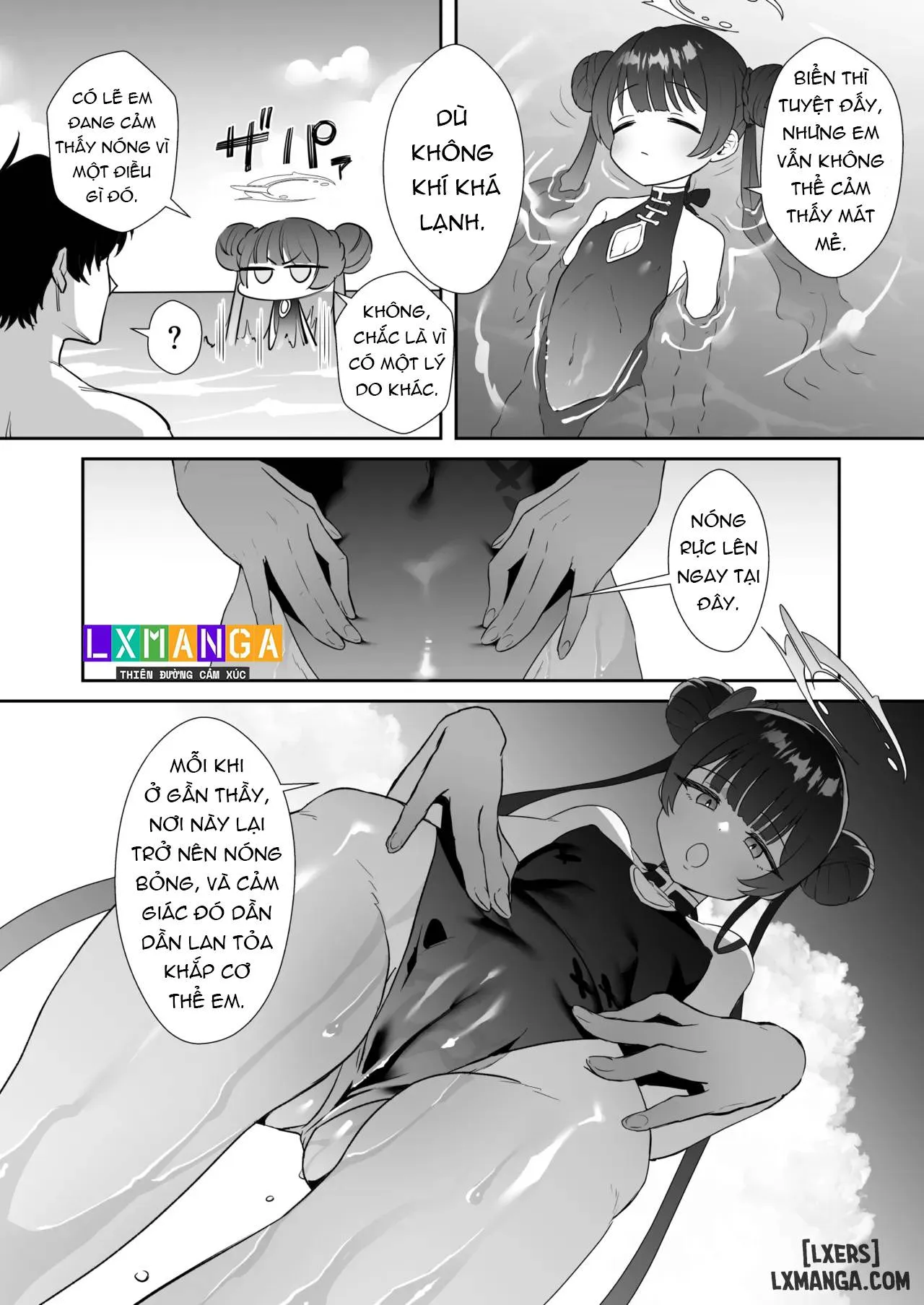 HentaiVN.net - Ảnh 7 - Monshu-sama wa Atsuin desu! - Oneshot.