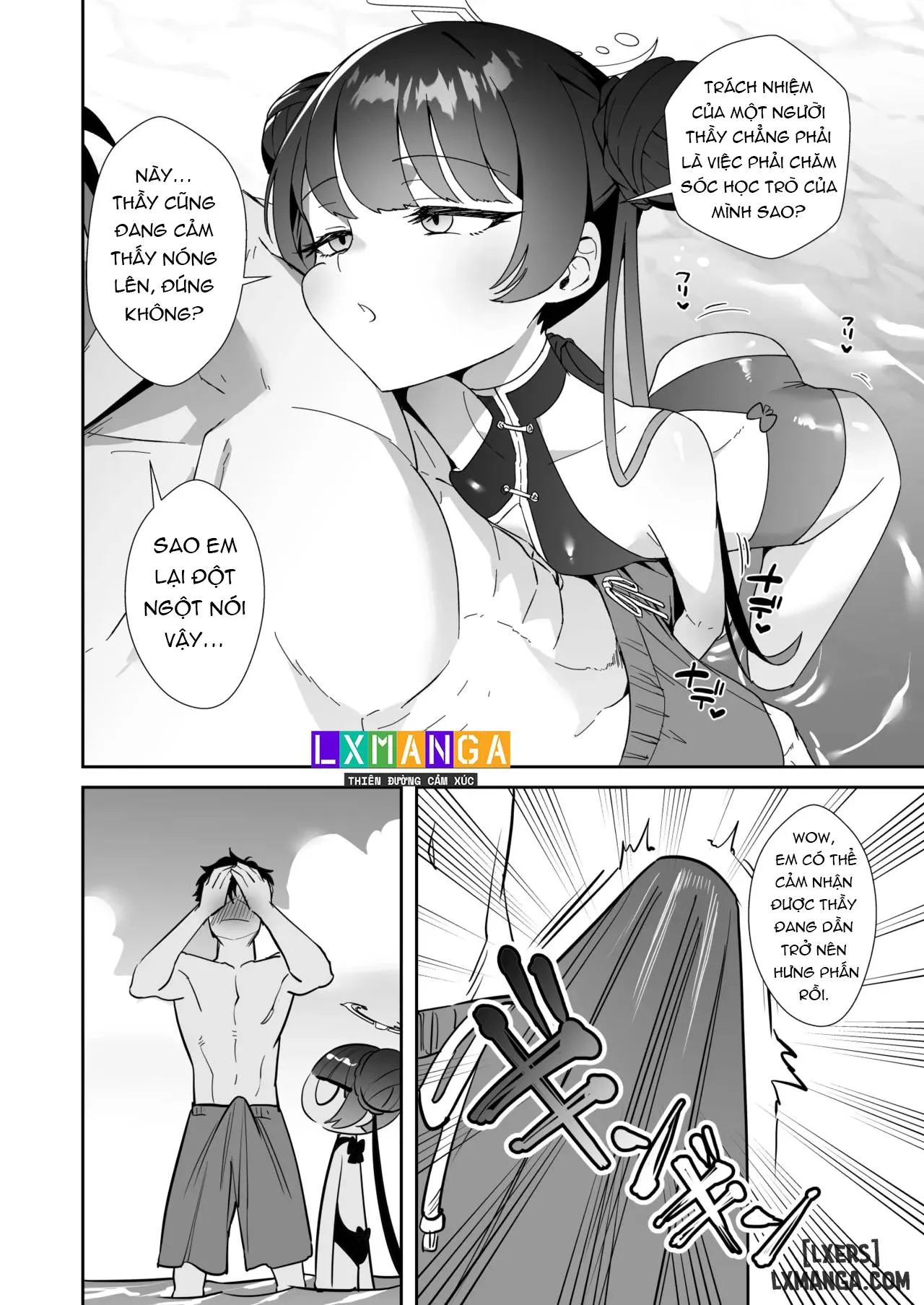 HentaiVN.net - Ảnh 9 - Monshu-sama wa Atsuin desu! - Oneshot.