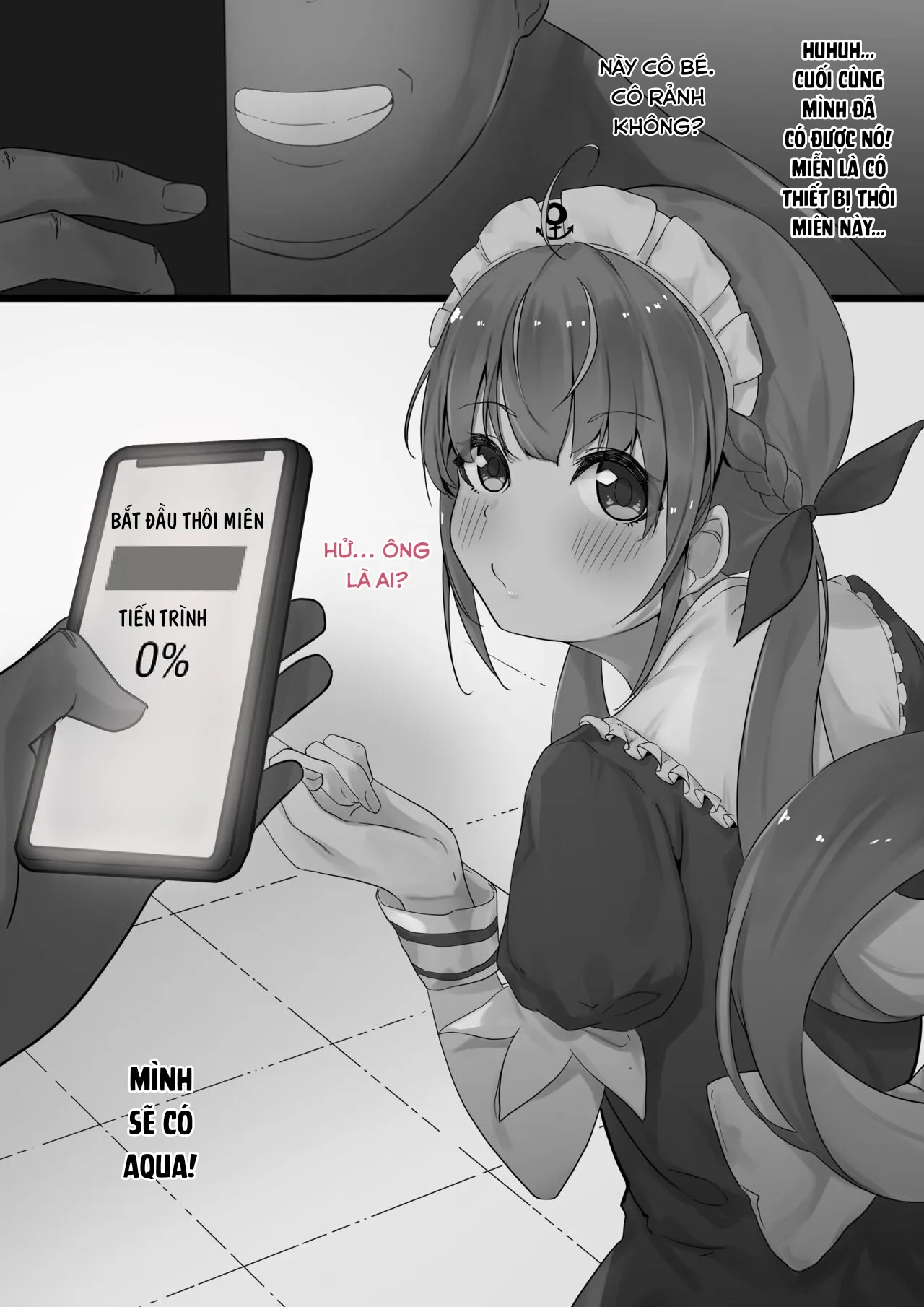 HentaiVN.net - Ảnh 4 - Thôi miên Aqua. [Saimin Aqa] - Oneshot