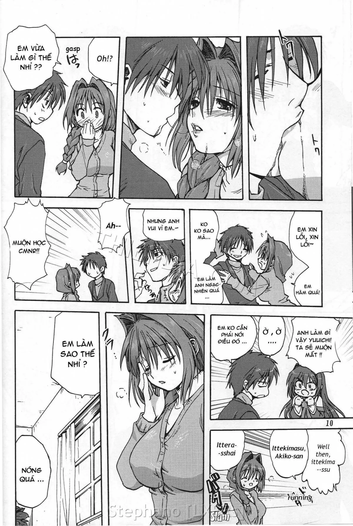 HentaiVN.net - Ảnh 9 - Akiko-san to issho (Kanon) [Together with Akiko-san] - Chap 1