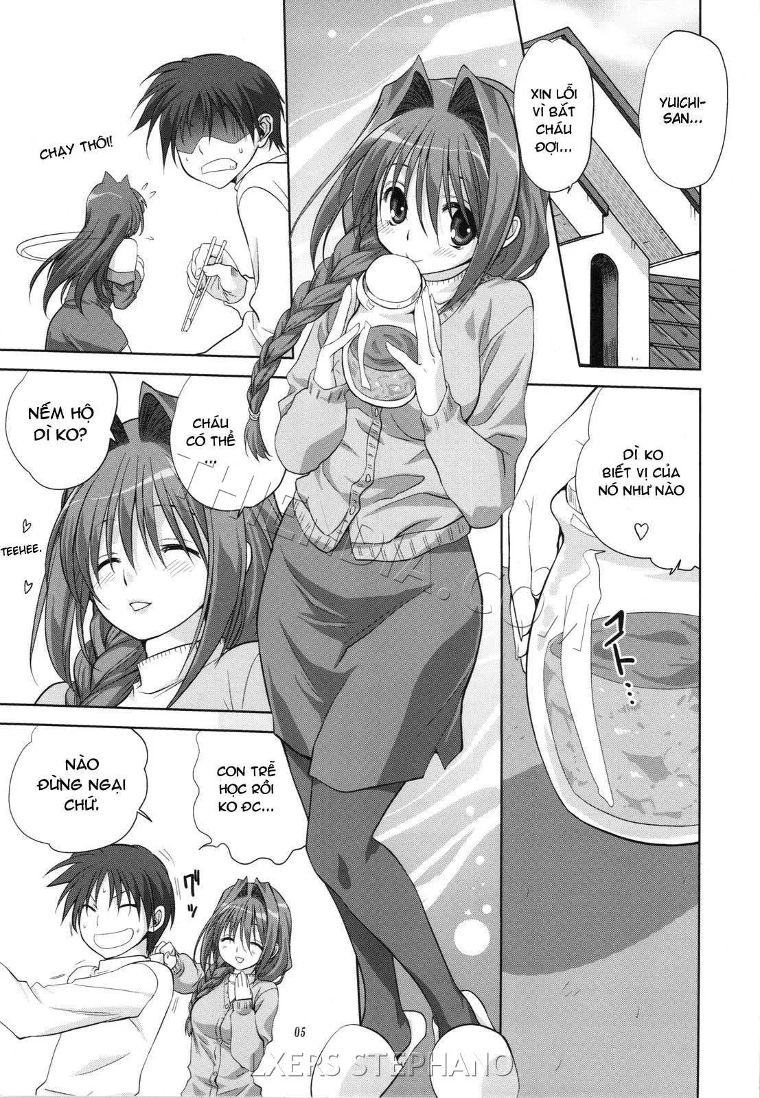 HentaiVN.net - Ảnh 5 - Akiko-san to issho (Kanon) [Together with Akiko-san] - Chap 5