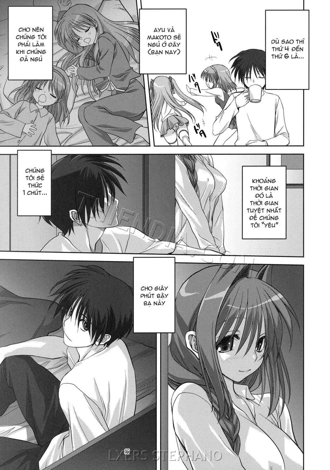HentaiVN.net - Ảnh 4 - Akiko-san to issho (Kanon) [Together with Akiko-san] - Chap 7