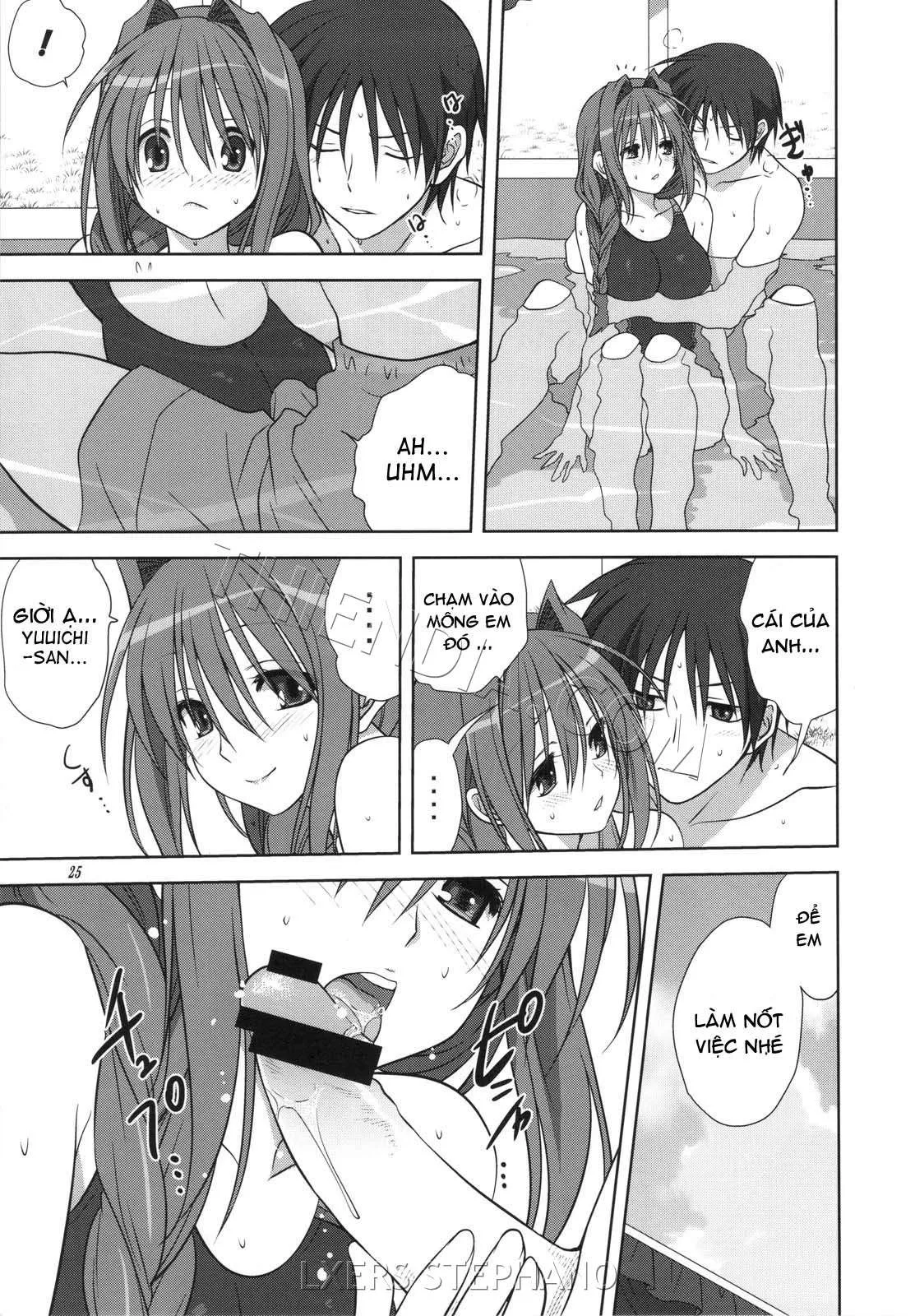 HentaiVN.net - Ảnh 24 - Akiko-san to issho (Kanon) [Together with Akiko-san] - Chap 10