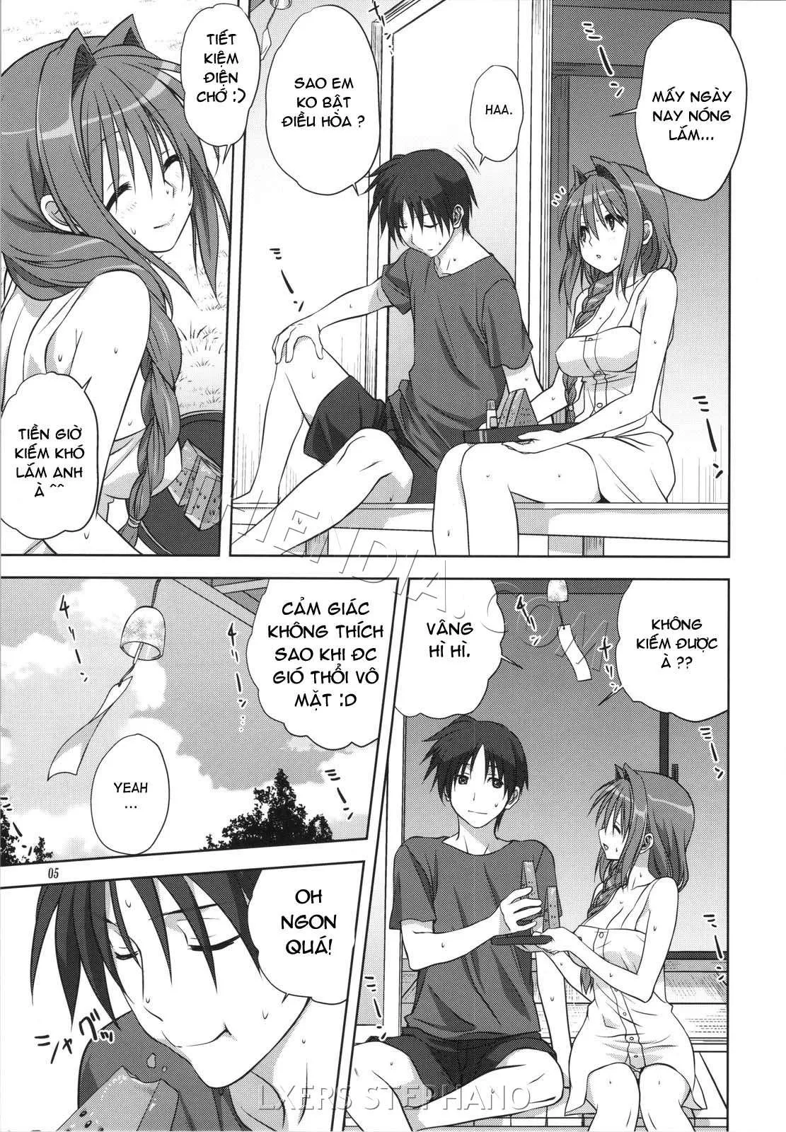 HentaiVN.net - Ảnh 4 - Akiko-san to issho (Kanon) [Together with Akiko-san] - Chap 10