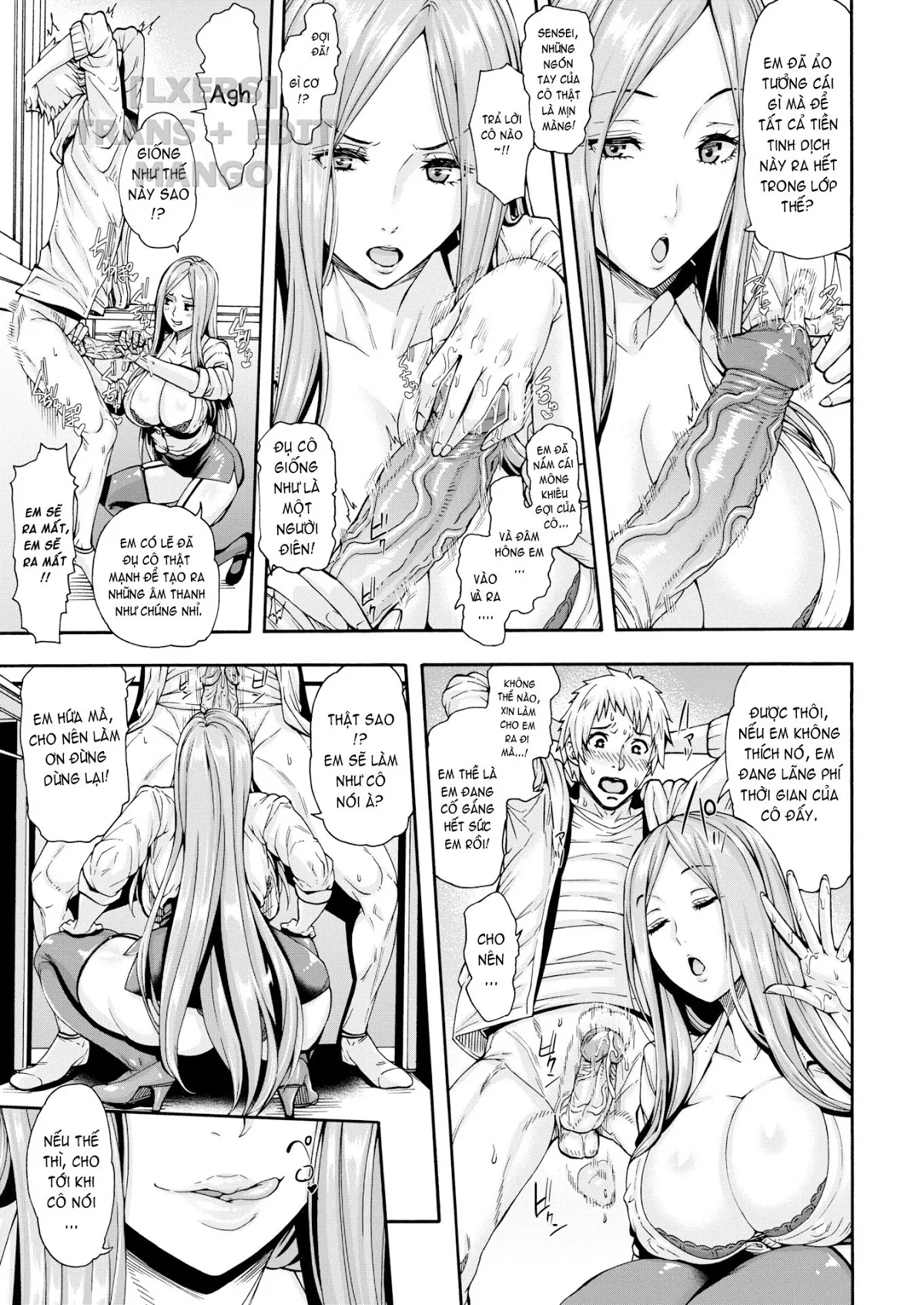 HentaiVN.net - Ảnh 9 - Cramschool’s Perfect Score Teacher [Cramschools Perfect Score Teacher; Comic Shitsurakuten 2018-11] - Oneshot