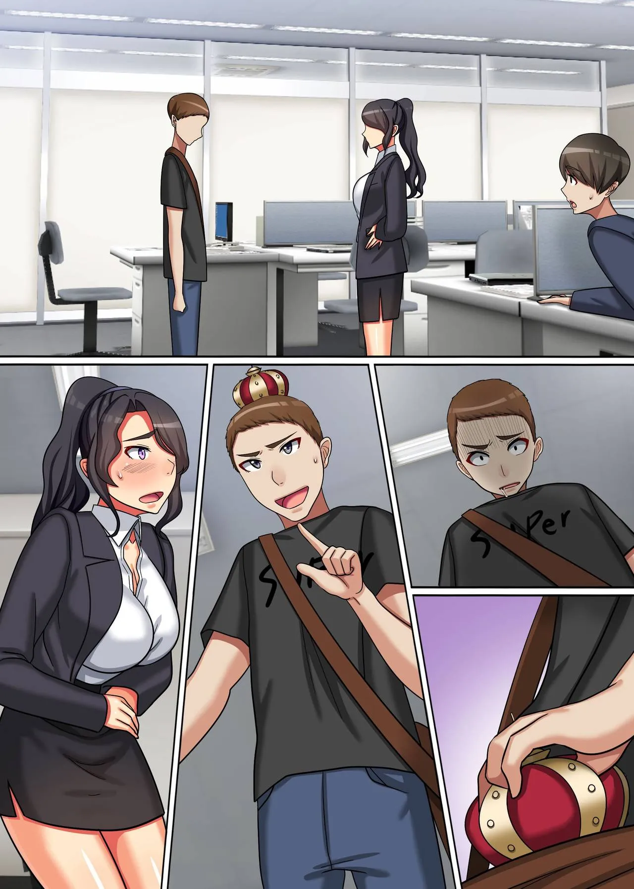 HentaiVN.net - Ảnh 17 - Ou-sama Chinpo de Haramasete! [王様チ〇ポで孕ませて!] - Oneshot