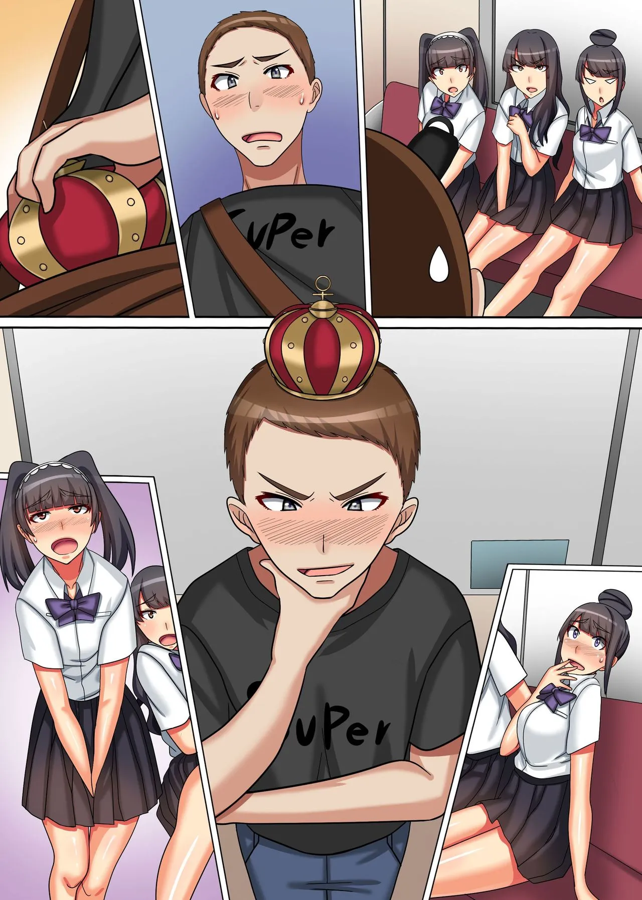 HentaiVN.net - Ảnh 4 - Ou-sama Chinpo de Haramasete! [王様チ〇ポで孕ませて!] - Oneshot