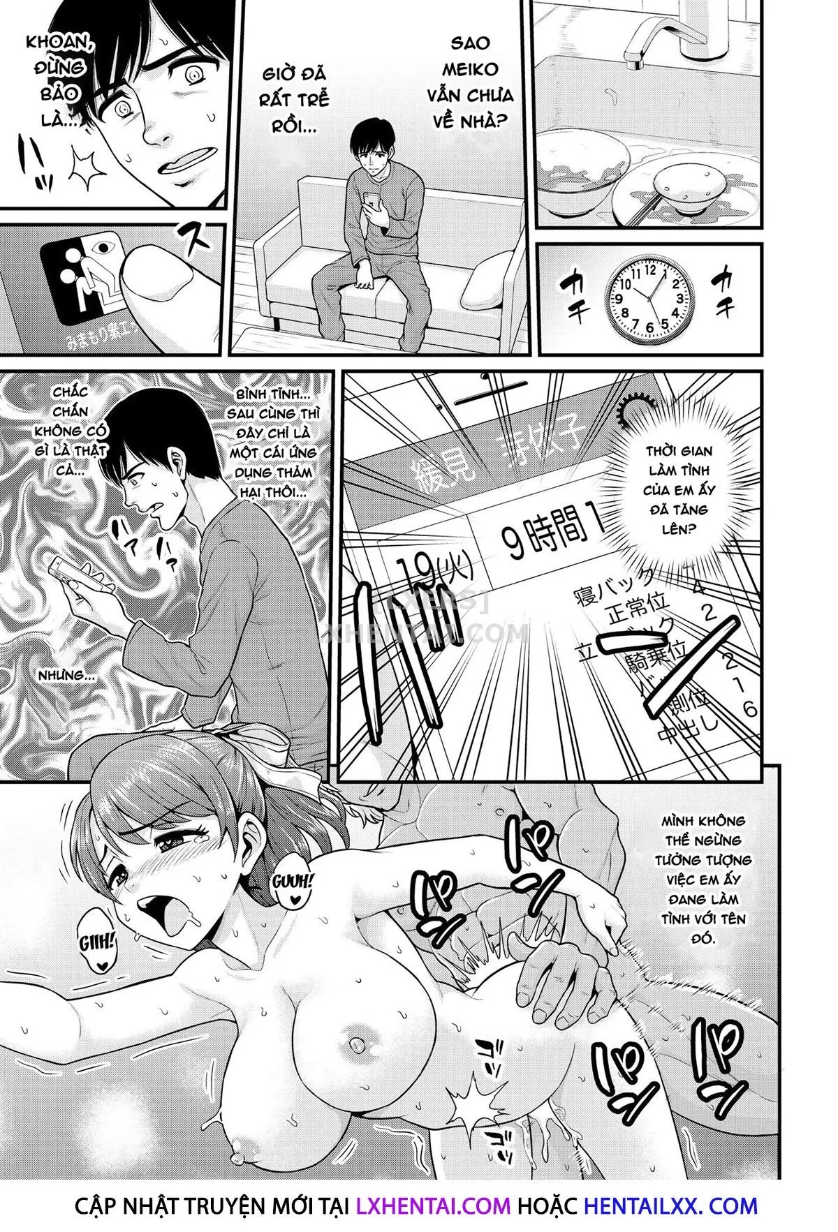 HentaiVN.net - Ảnh 42 - Mimamori Moto Bitch - Oneshot - Có che